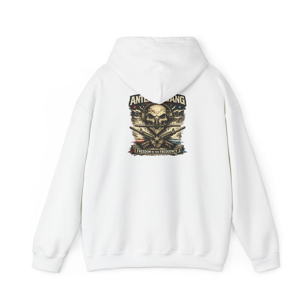 Antenna Gang Skull & Crossed Rifles Hoodie