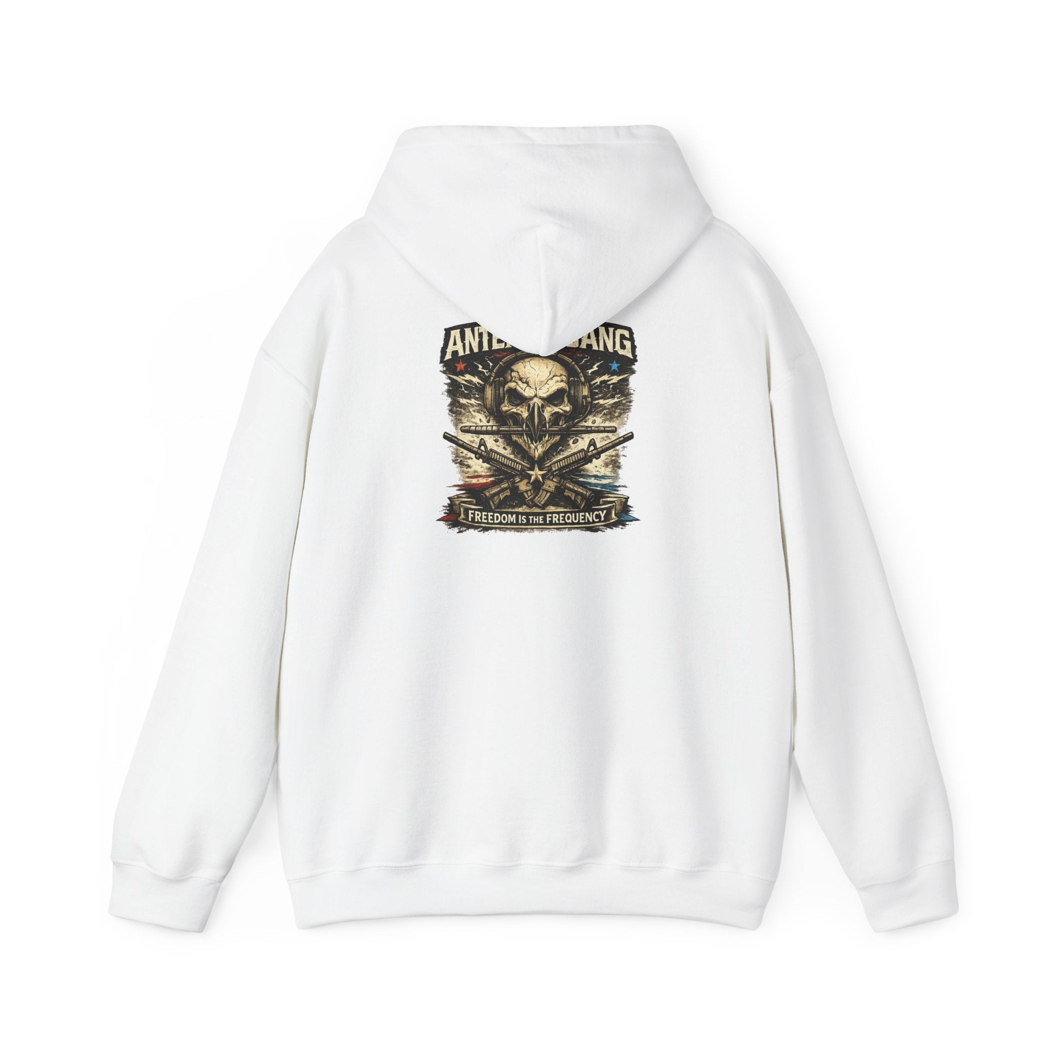 Antenna Gang Skull & Crossed Rifles Hoodie
