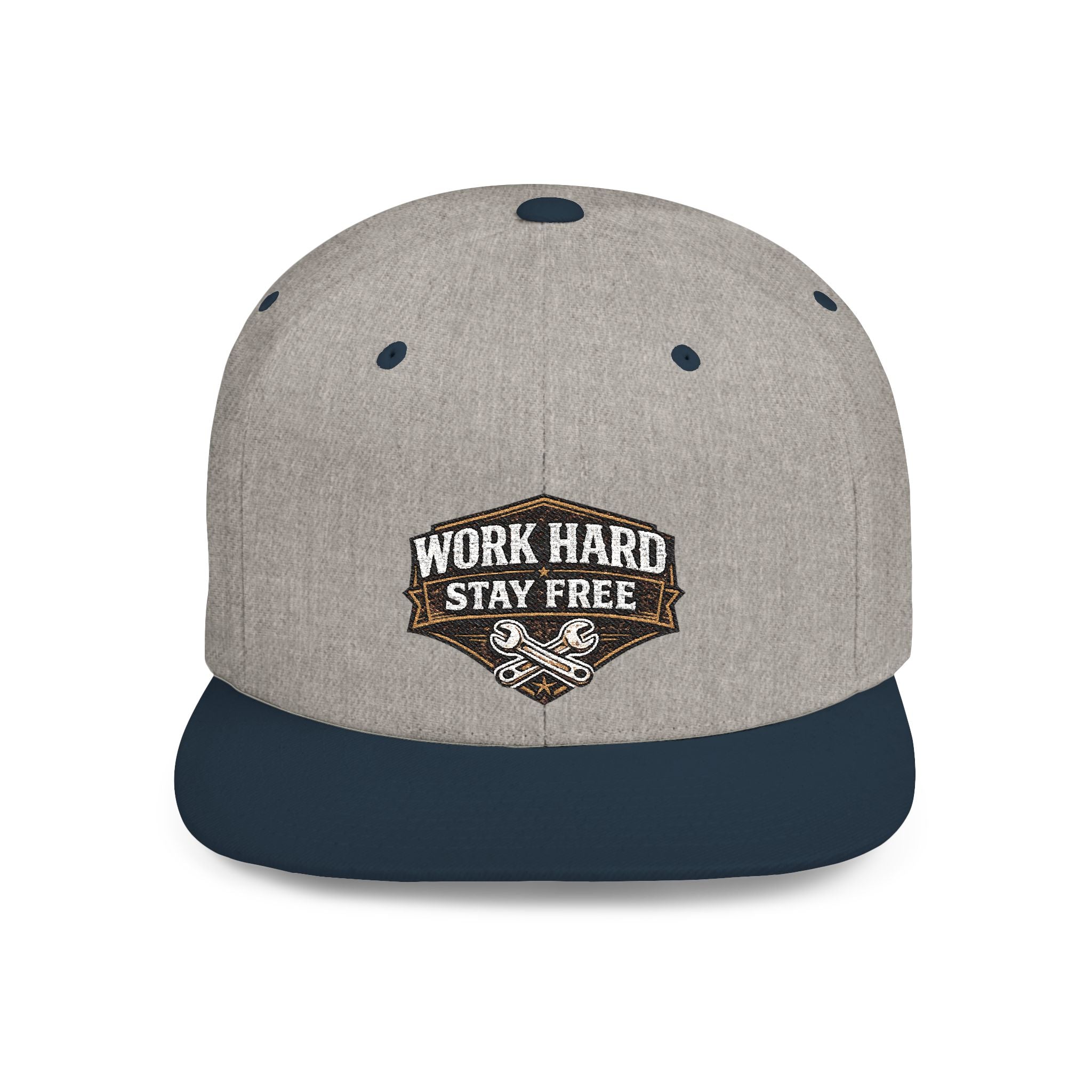 "Work Hard Stay Free" Snapback Hat
