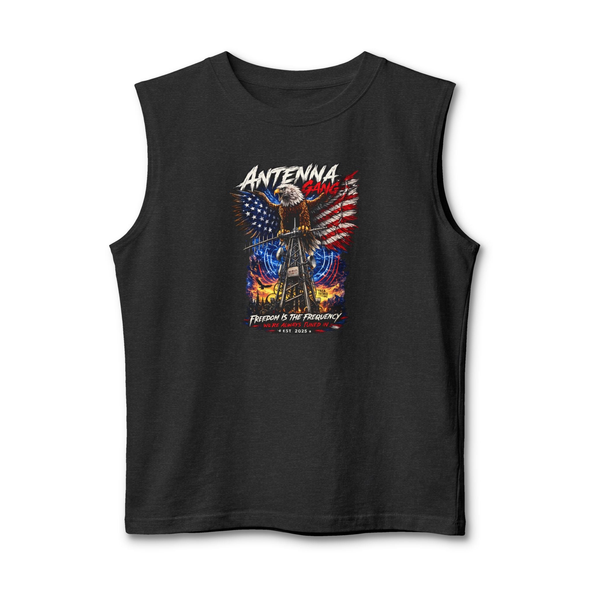 Antenna Gang Eagle Muscle Tank