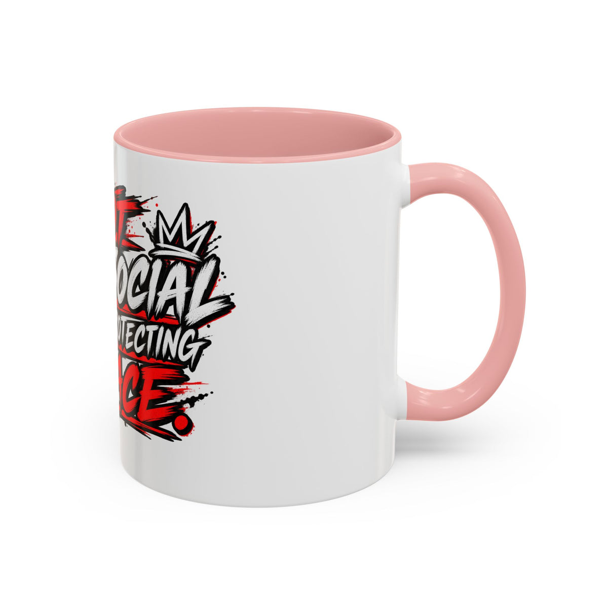"Not Antisocial, I’m Just Protecting My Peace" Coffee Mug