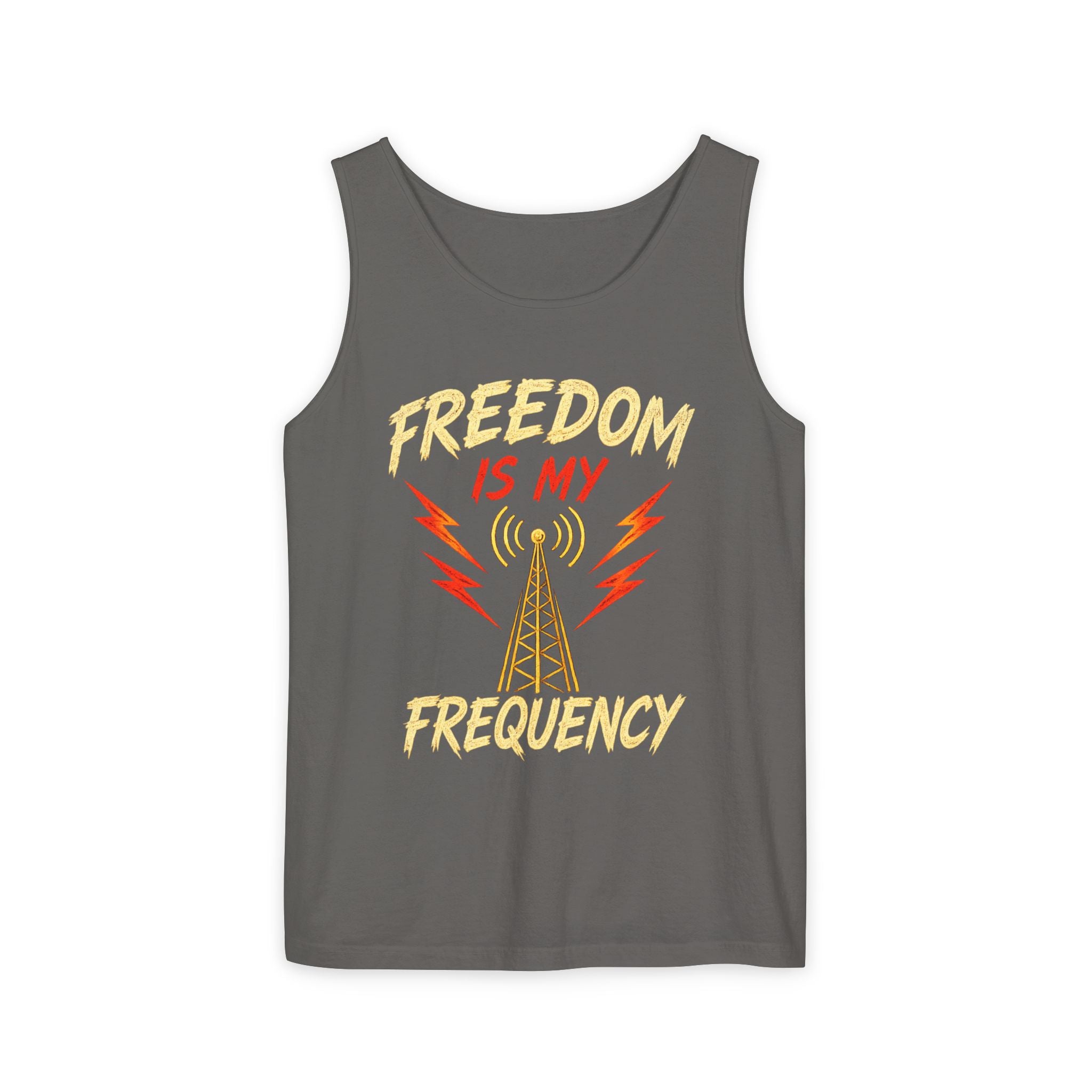 Freedom Is My Frequency Tank Top