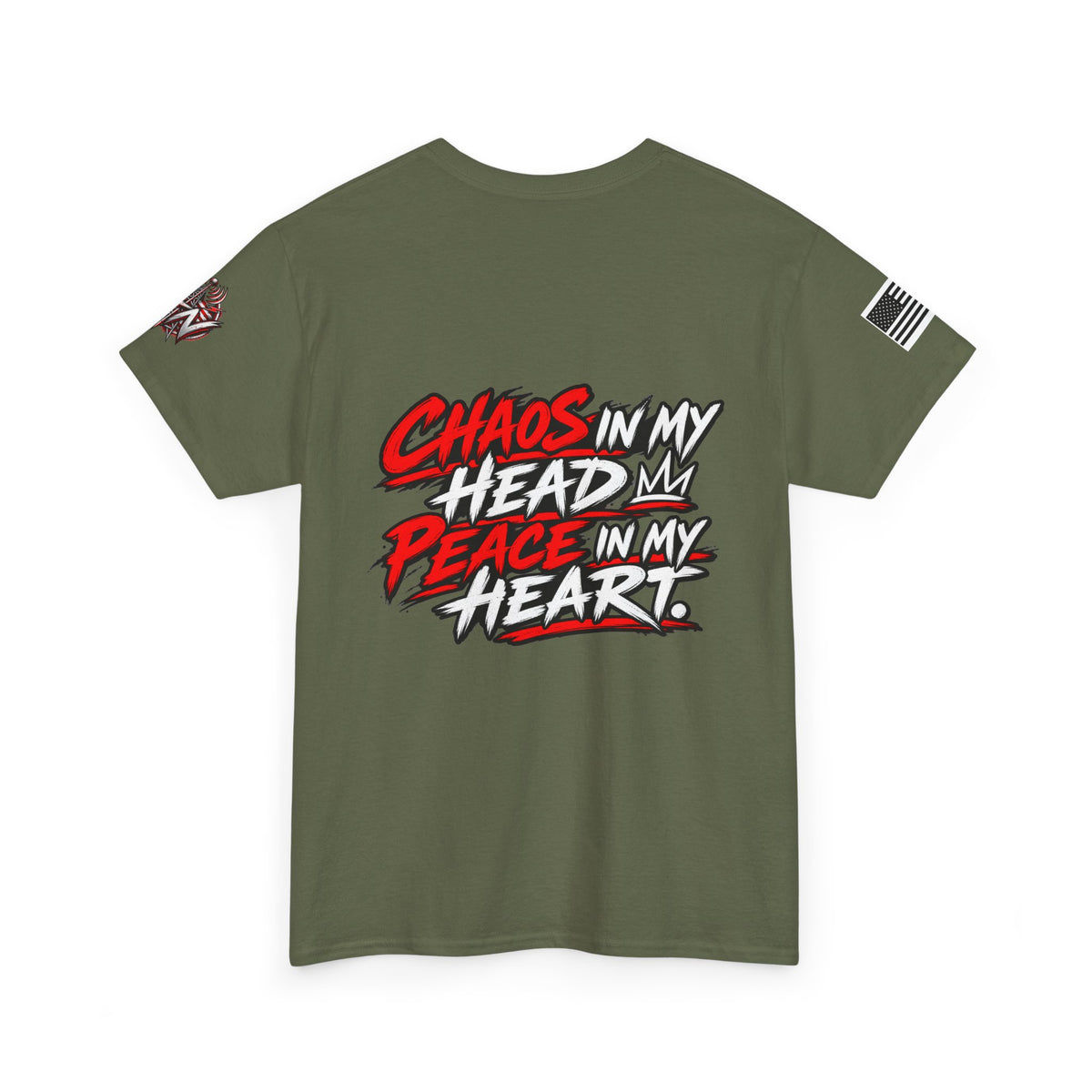 "Chaos In My Head, Peace In My Heart" T-Shirt