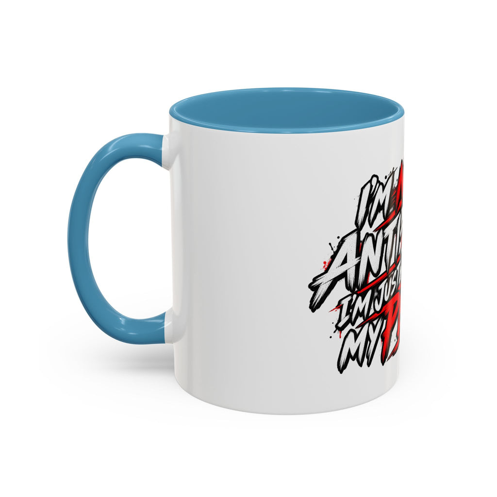 "Not Antisocial, I’m Just Protecting My Peace" Coffee Mug