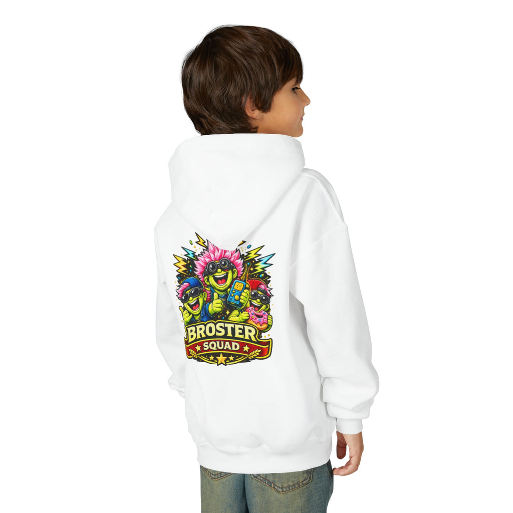 Broster Squad Neon Youth Hoodie