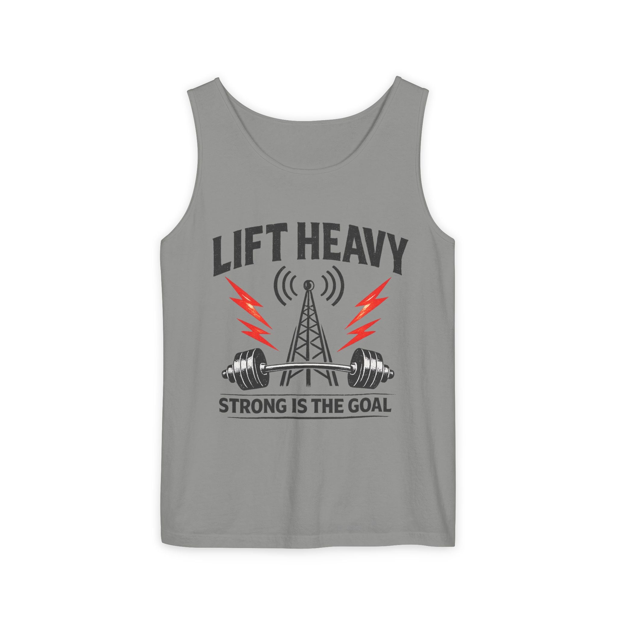 "Lift Heavy, Strong Is The Goal" Tank Top
