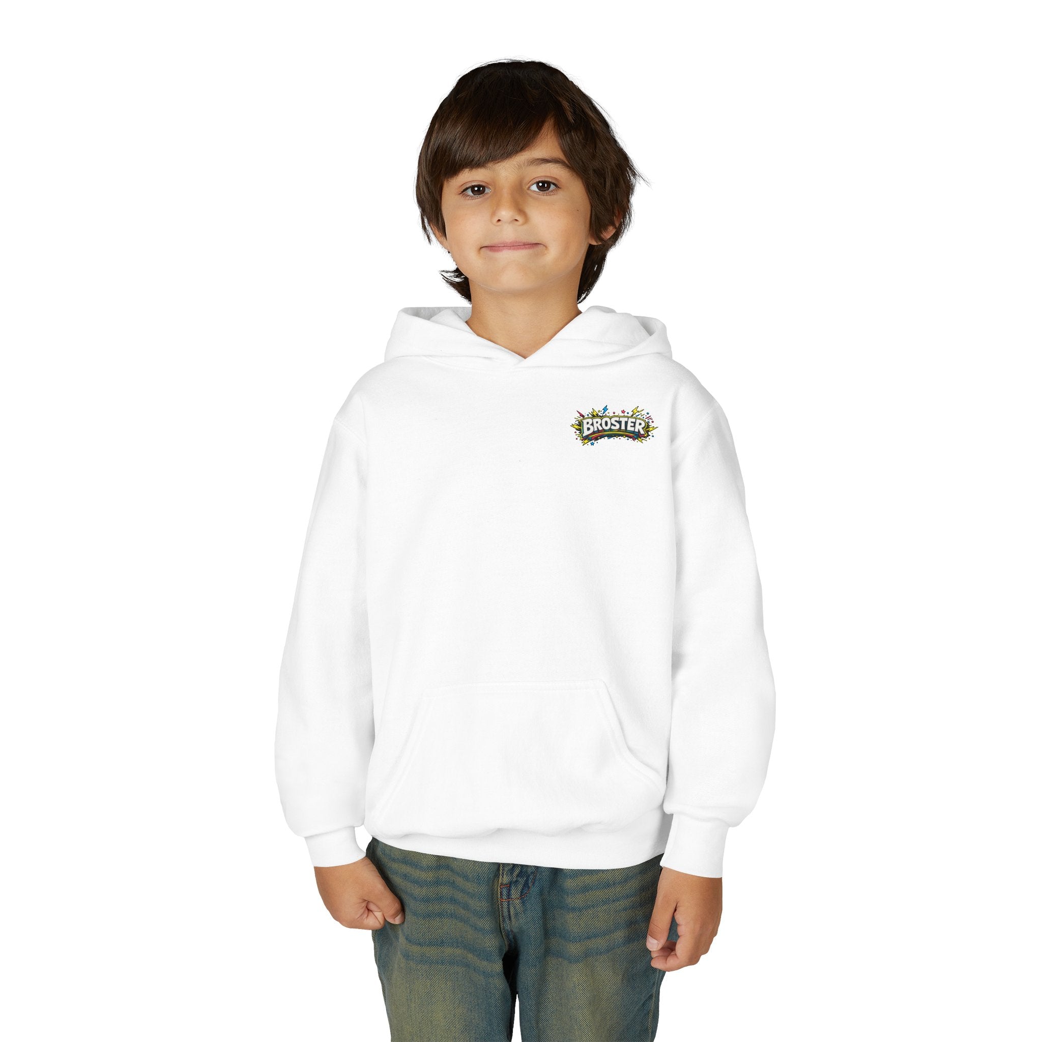 Broster Squad Neon Youth Hoodie