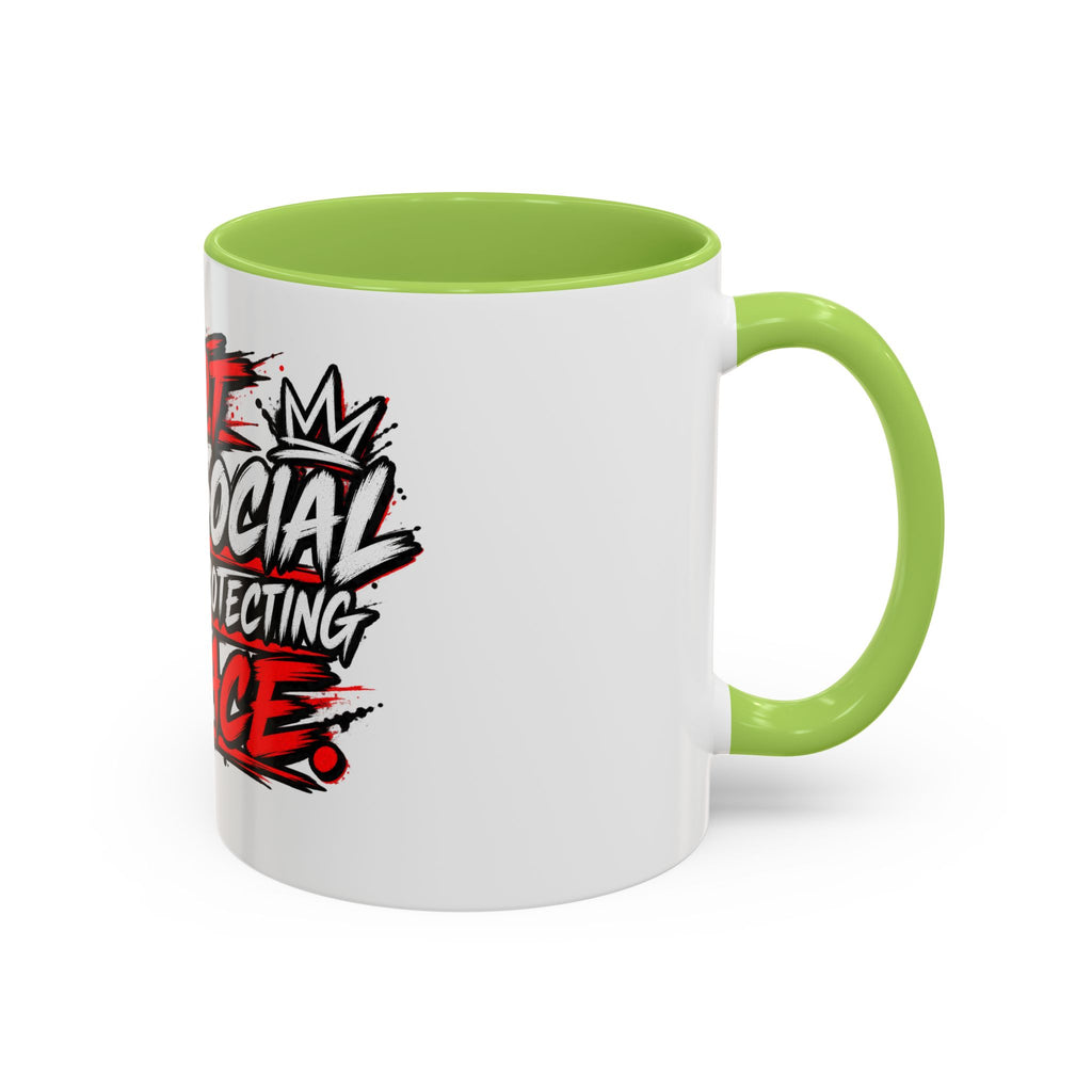 "Not Antisocial, I’m Just Protecting My Peace" Coffee Mug
