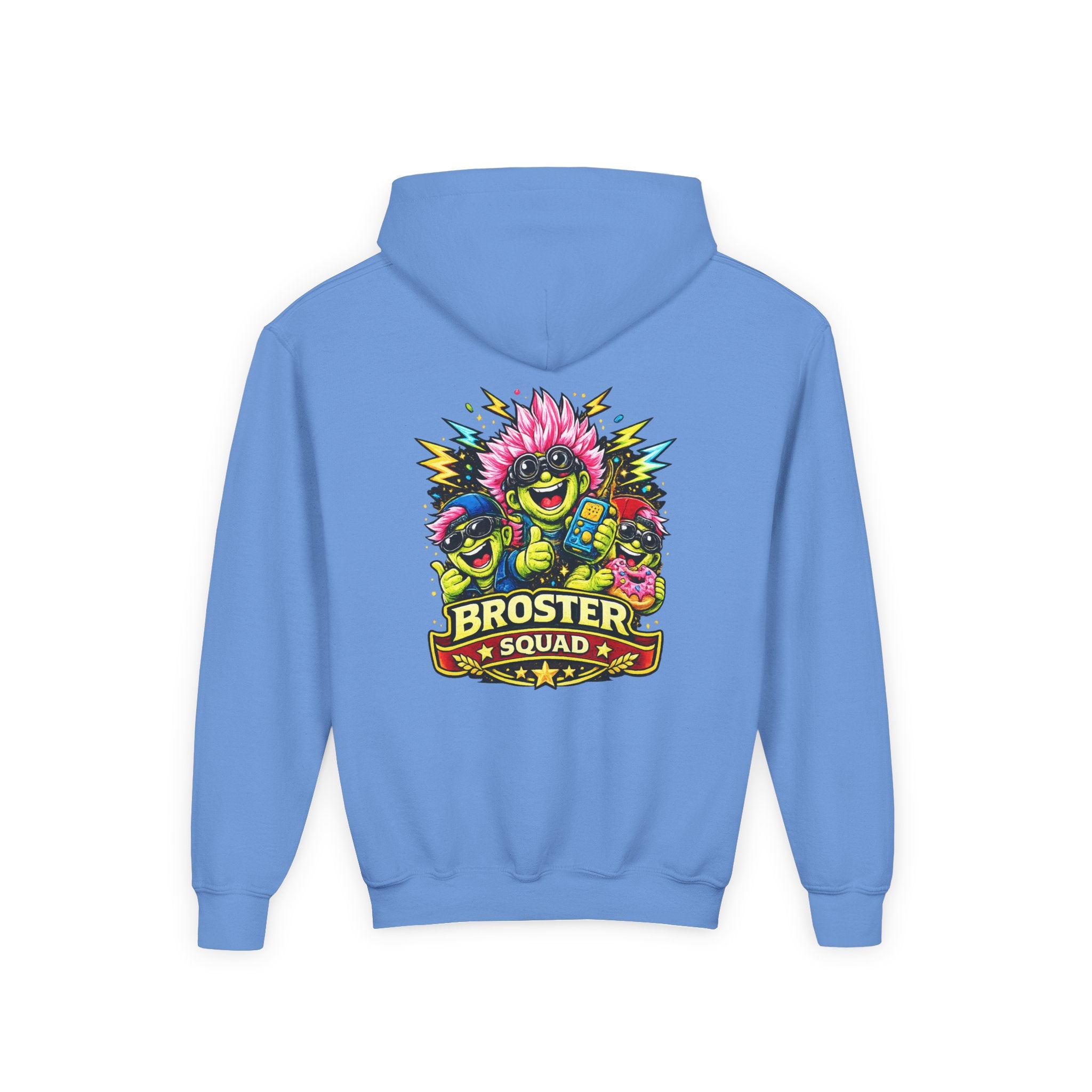 Broster Squad Neon Youth Hoodie