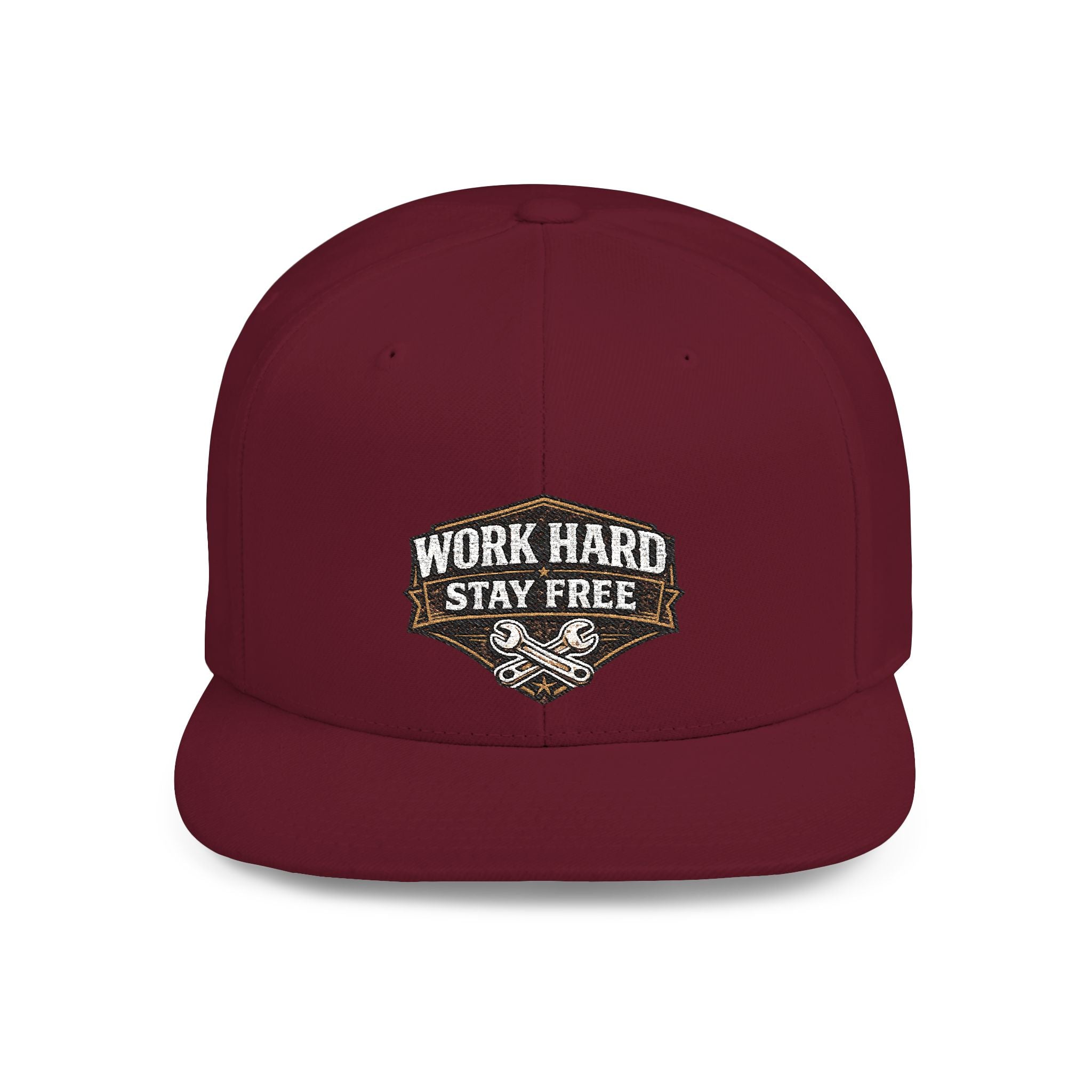 "Work Hard Stay Free" Snapback Hat