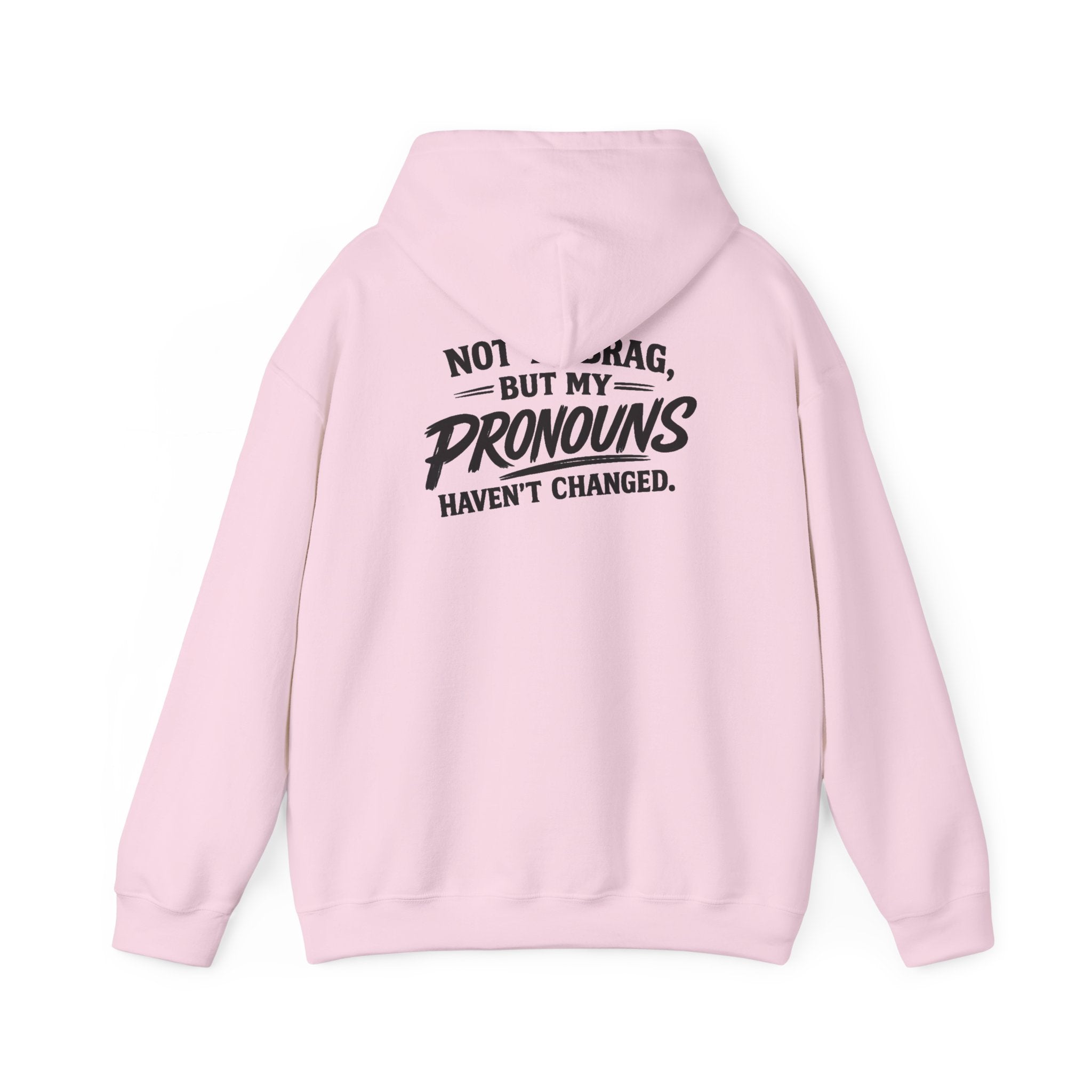 "Not to Brag, But My Pronouns Haven’t Changed" Hoodie