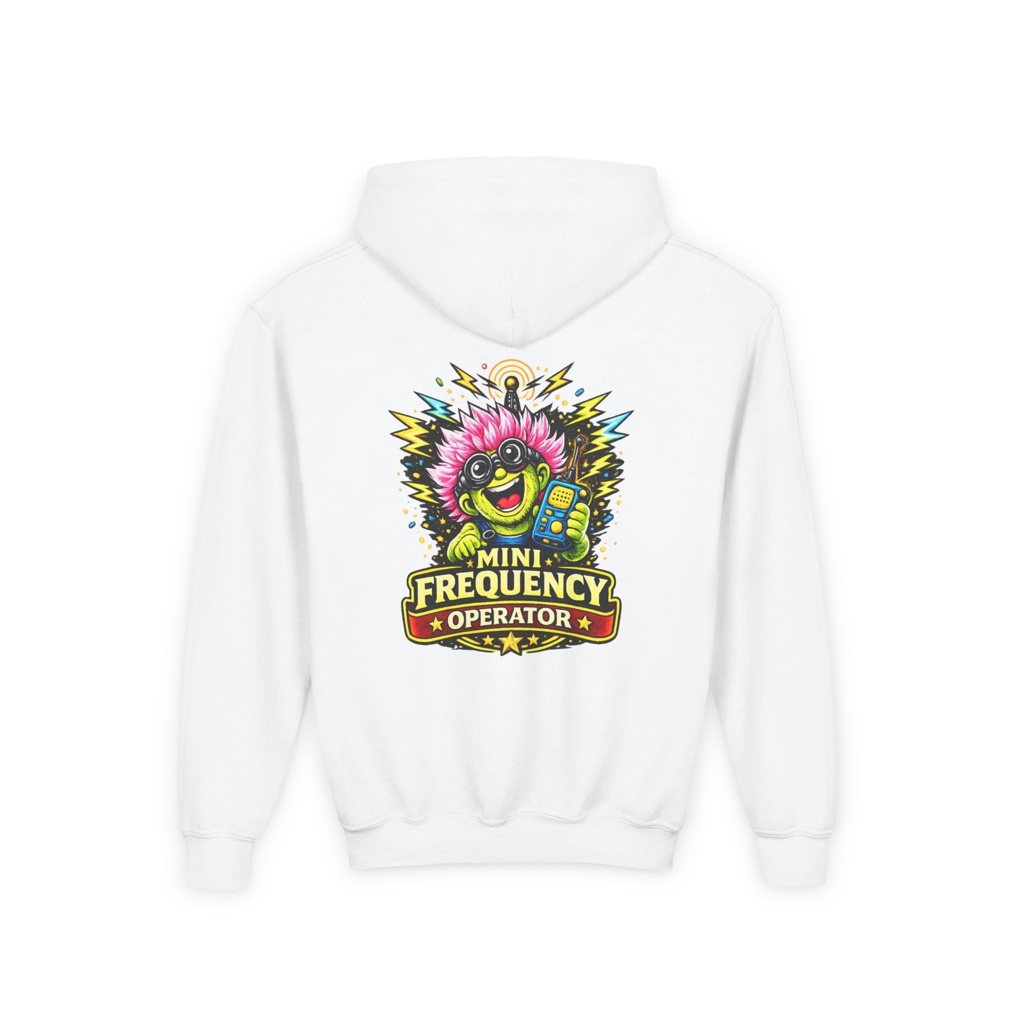 'Mini Frequency Operator' Youth Hoodie
