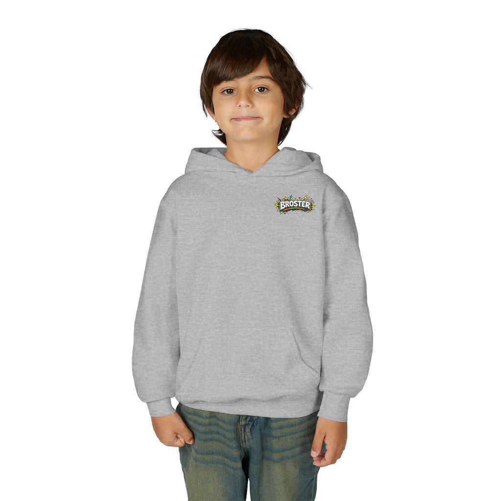 Broster Squad Neon Youth Hoodie