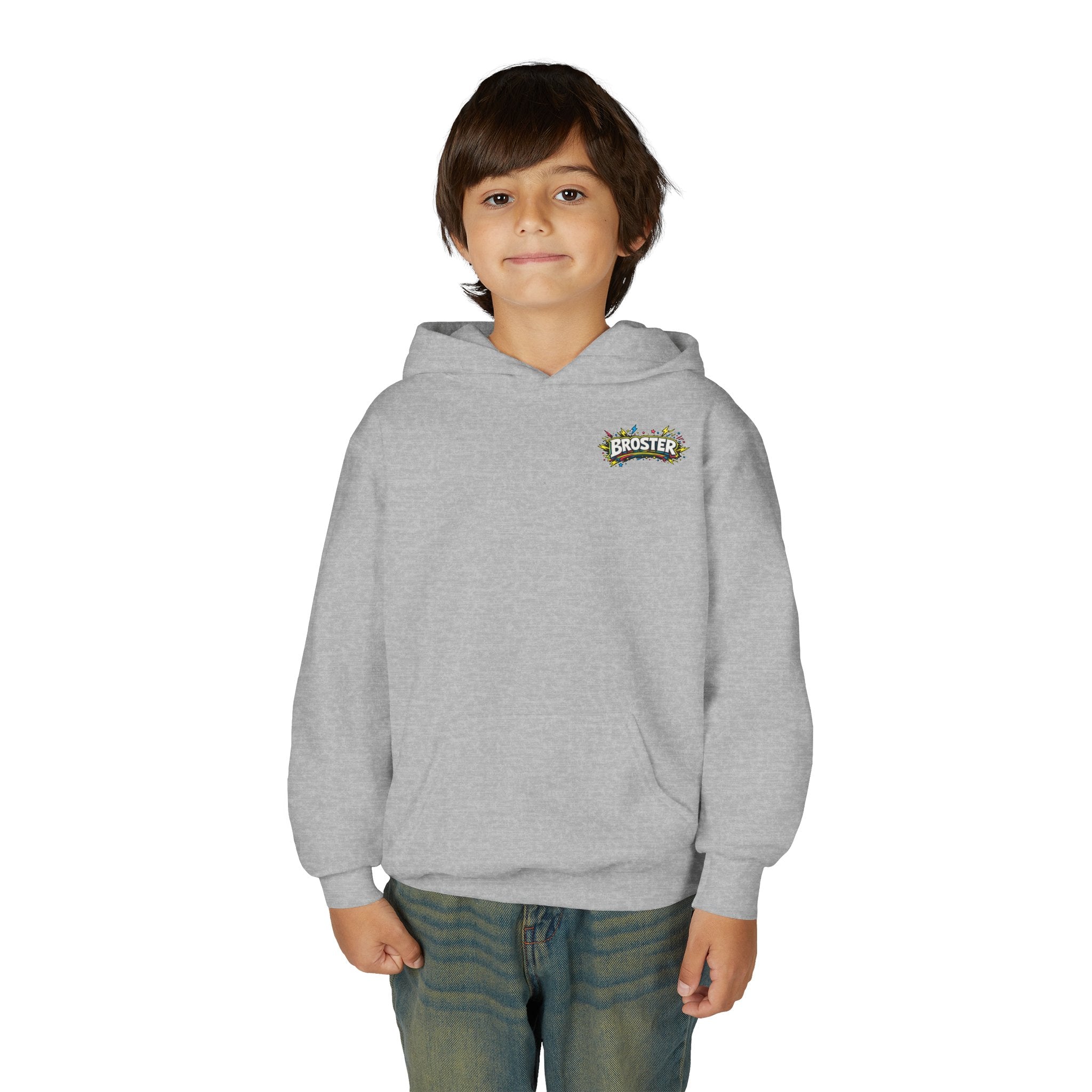 Broster Squad Neon Youth Hoodie