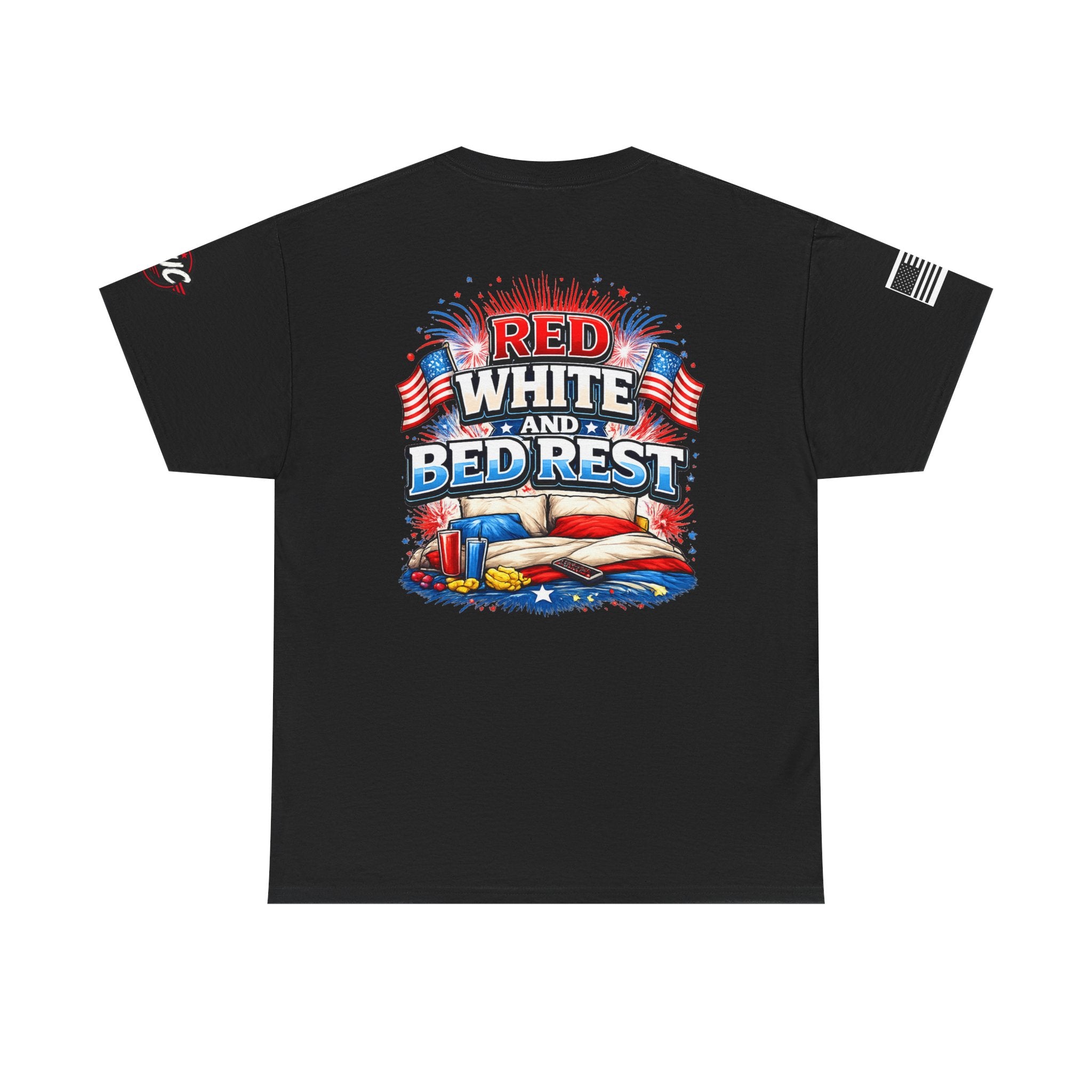 Patriotic 'Red White and Bed Rest' T-Shirt