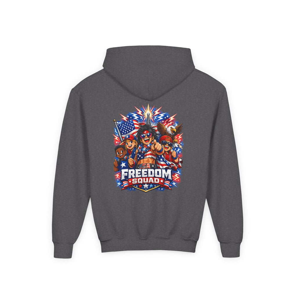 Freedom Squad Patriotic Kids Hoodie