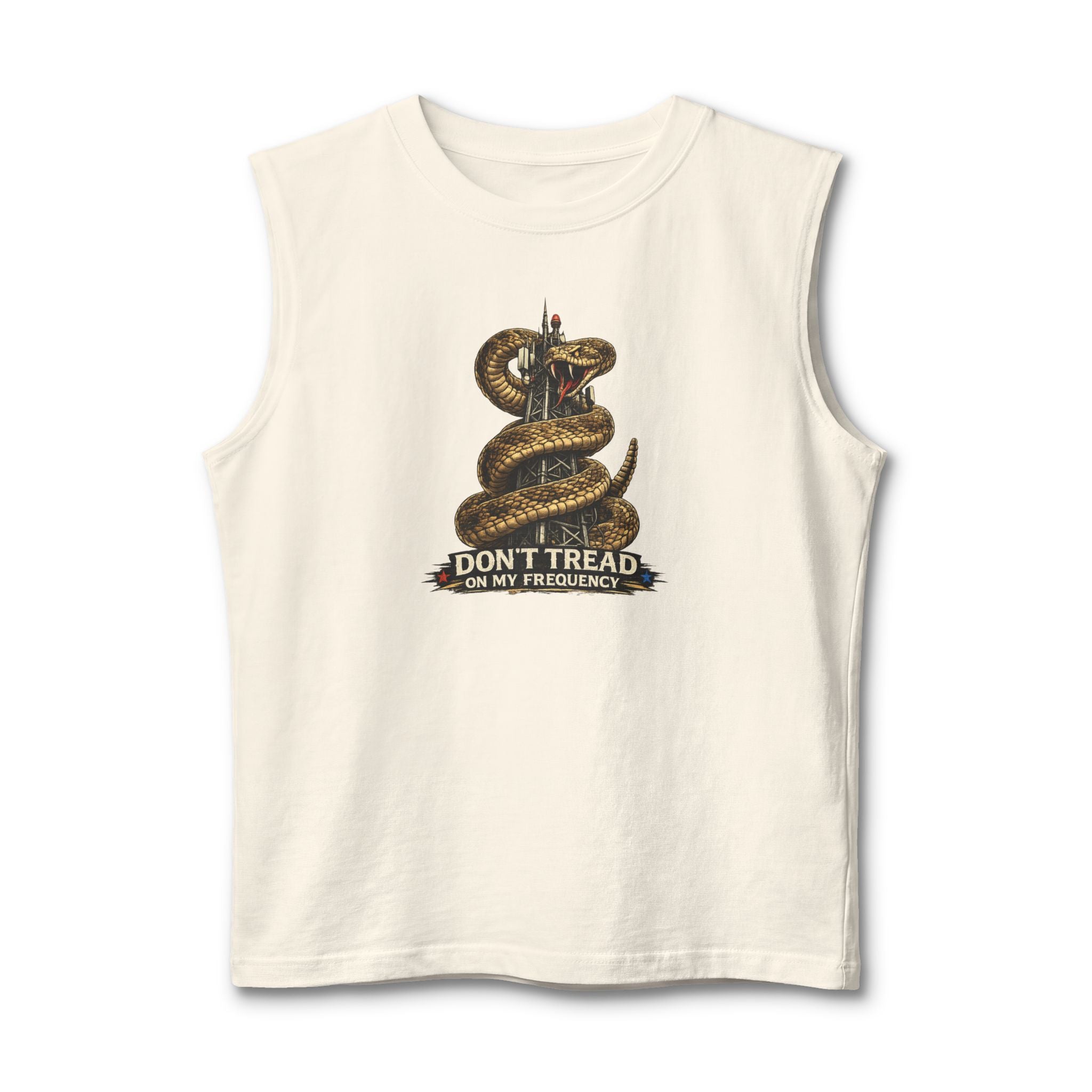 Don't Tread On My Frequency Muscle Tank