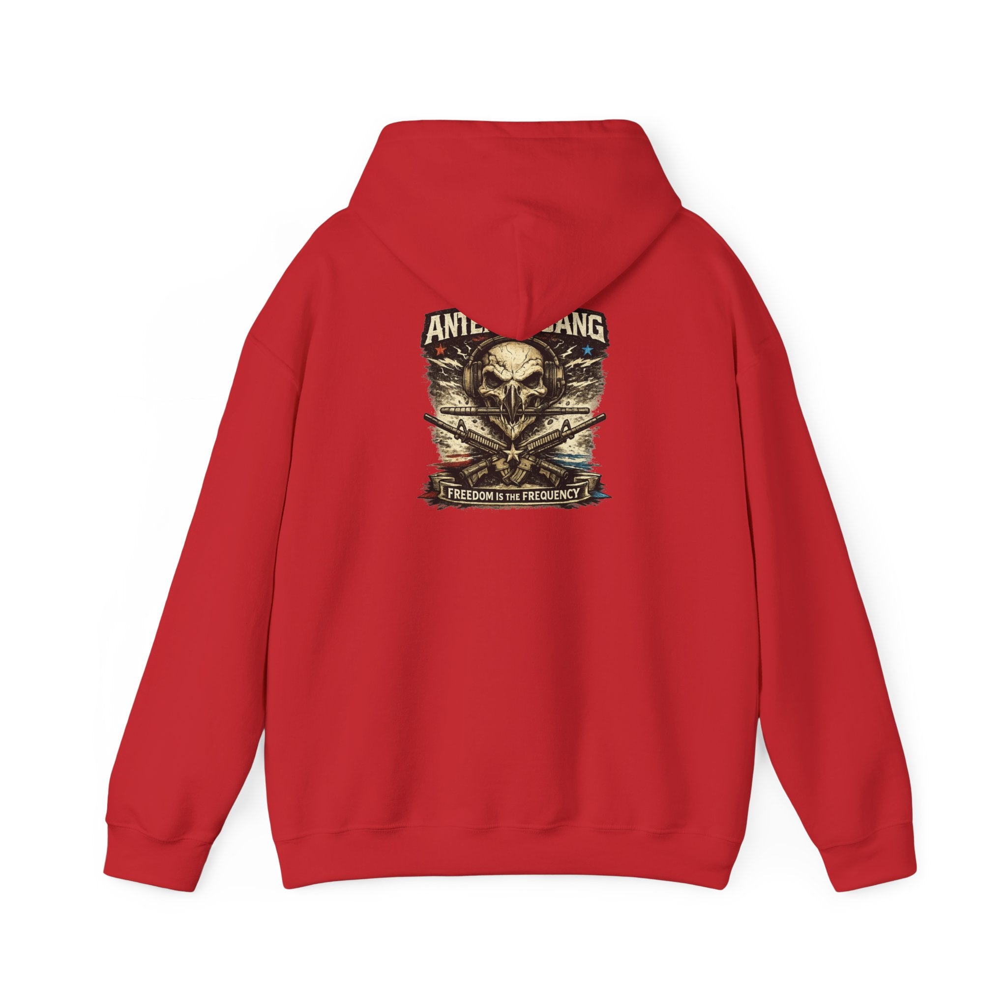 Antenna Gang Skull & Crossed Rifles Hoodie