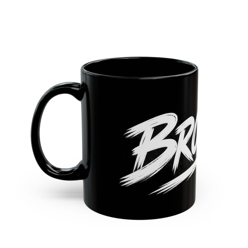Broster Black Coffee Mug