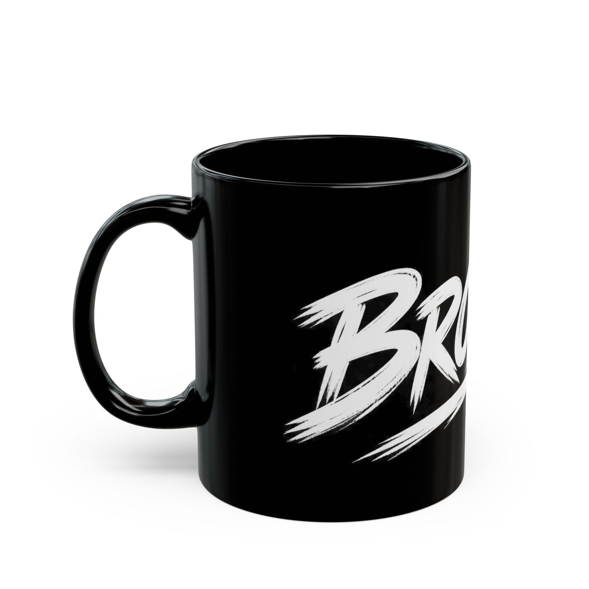 Broster Black Coffee Mug