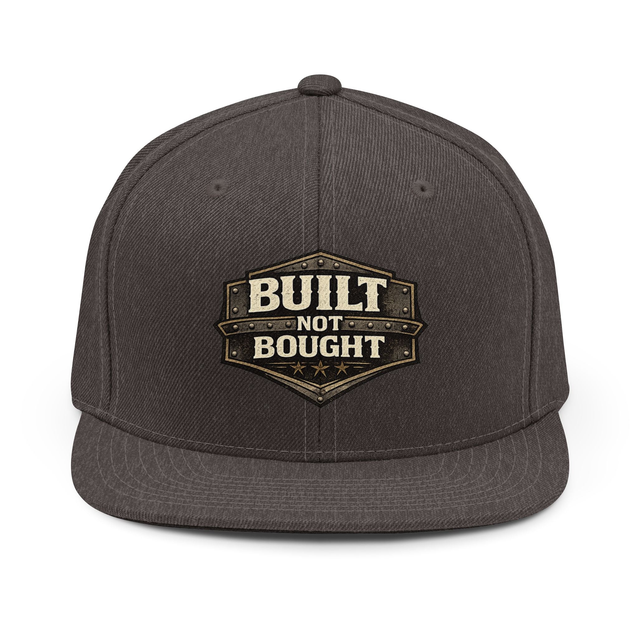 Built Not Bought Snapback Hat