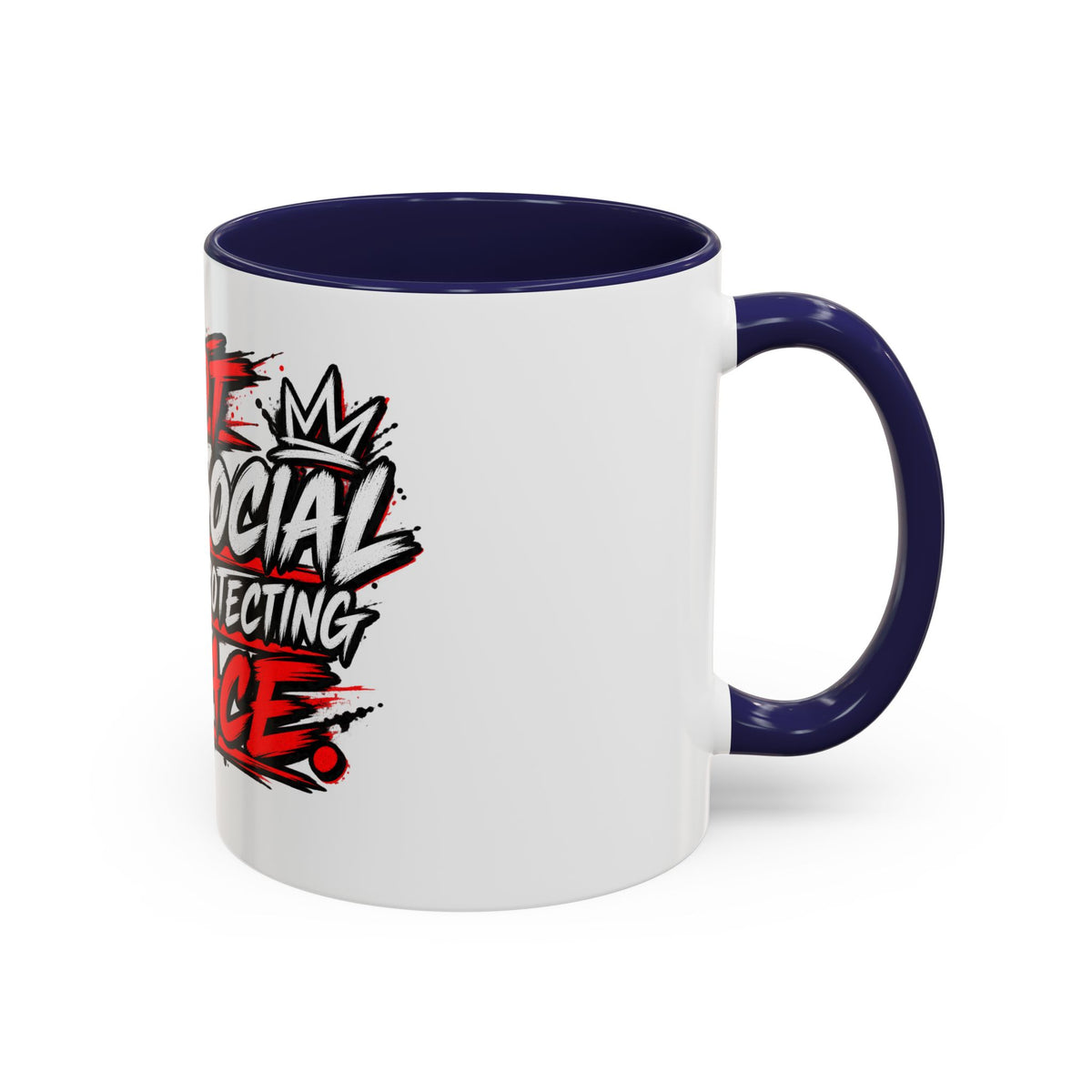 "Not Antisocial, I’m Just Protecting My Peace" Coffee Mug