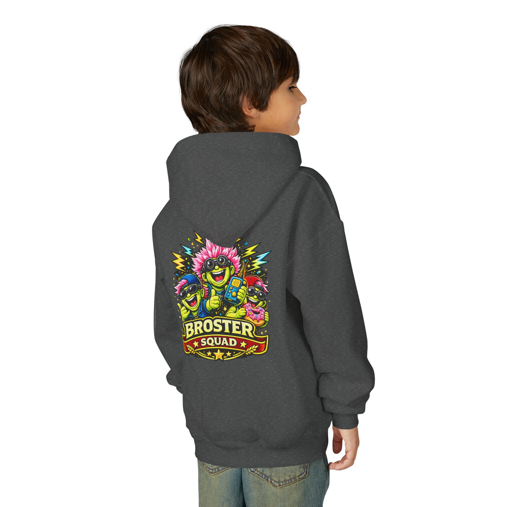 Broster Squad Neon Youth Hoodie