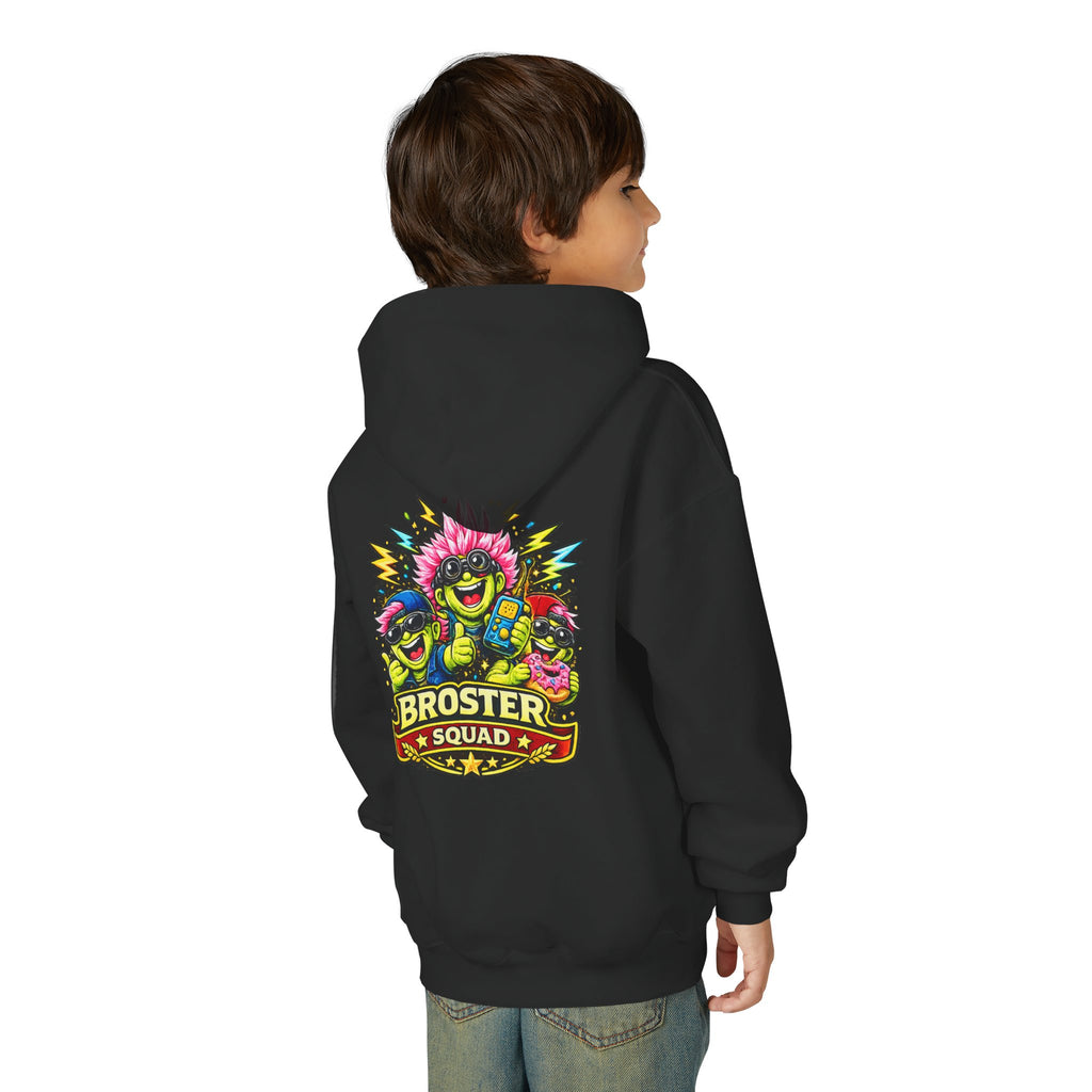 Broster Squad Neon Youth Hoodie