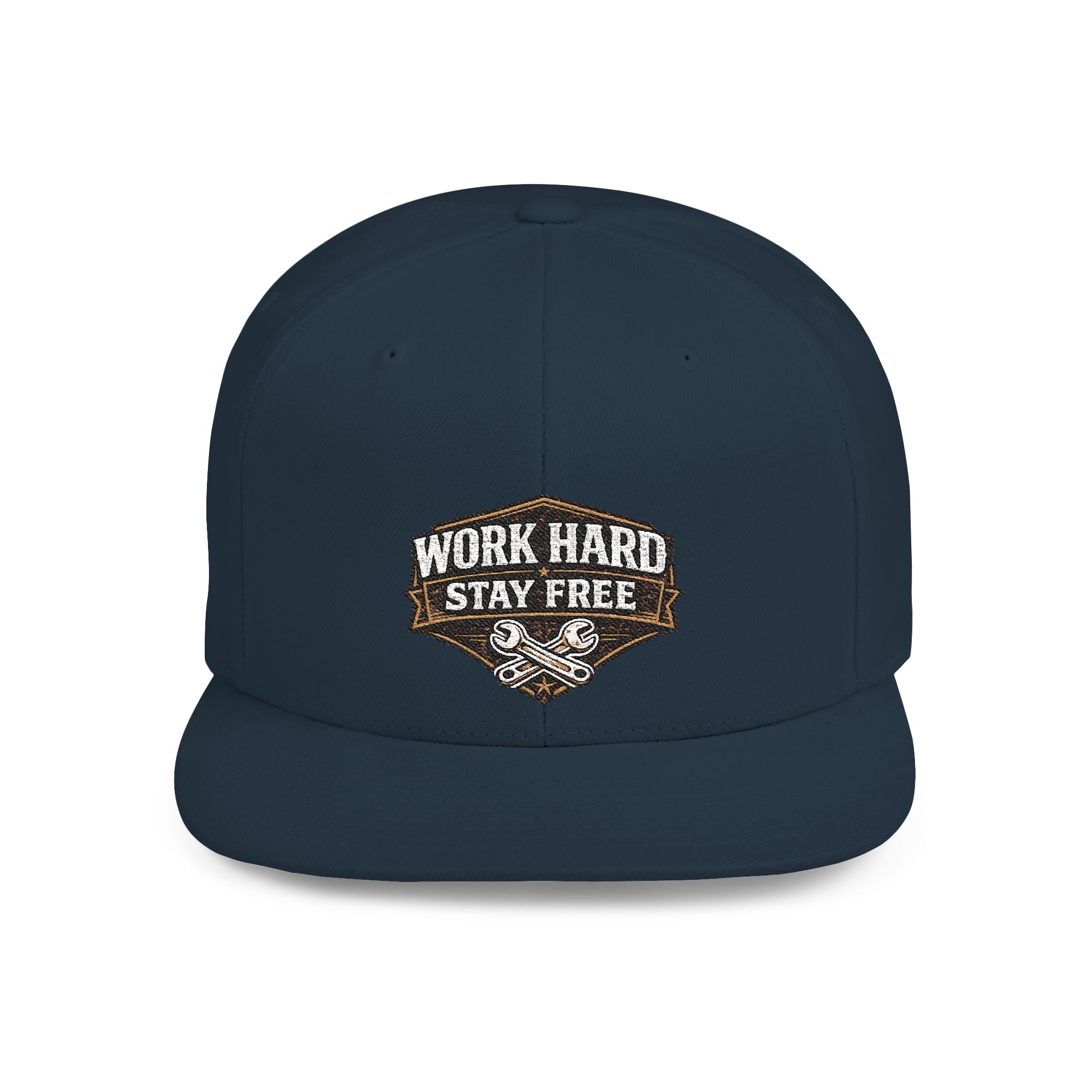 "Work Hard Stay Free" Snapback Hat