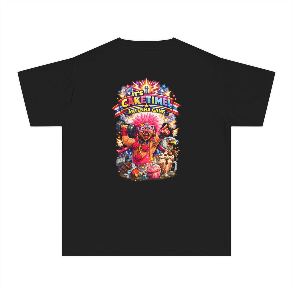 Antenna Gang Colorful 'Cake Time!' T-Shirt For Kids