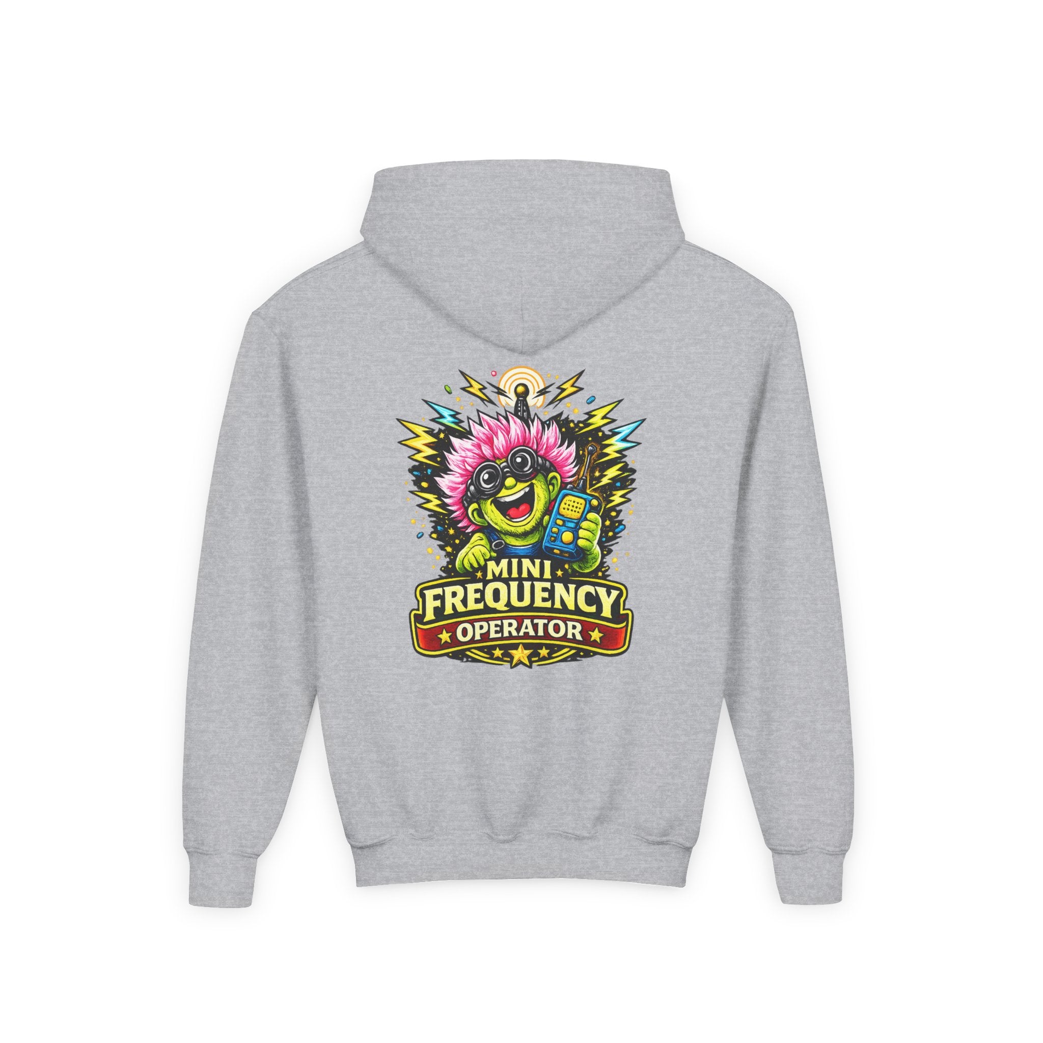 'Mini Frequency Operator' Youth Hoodie