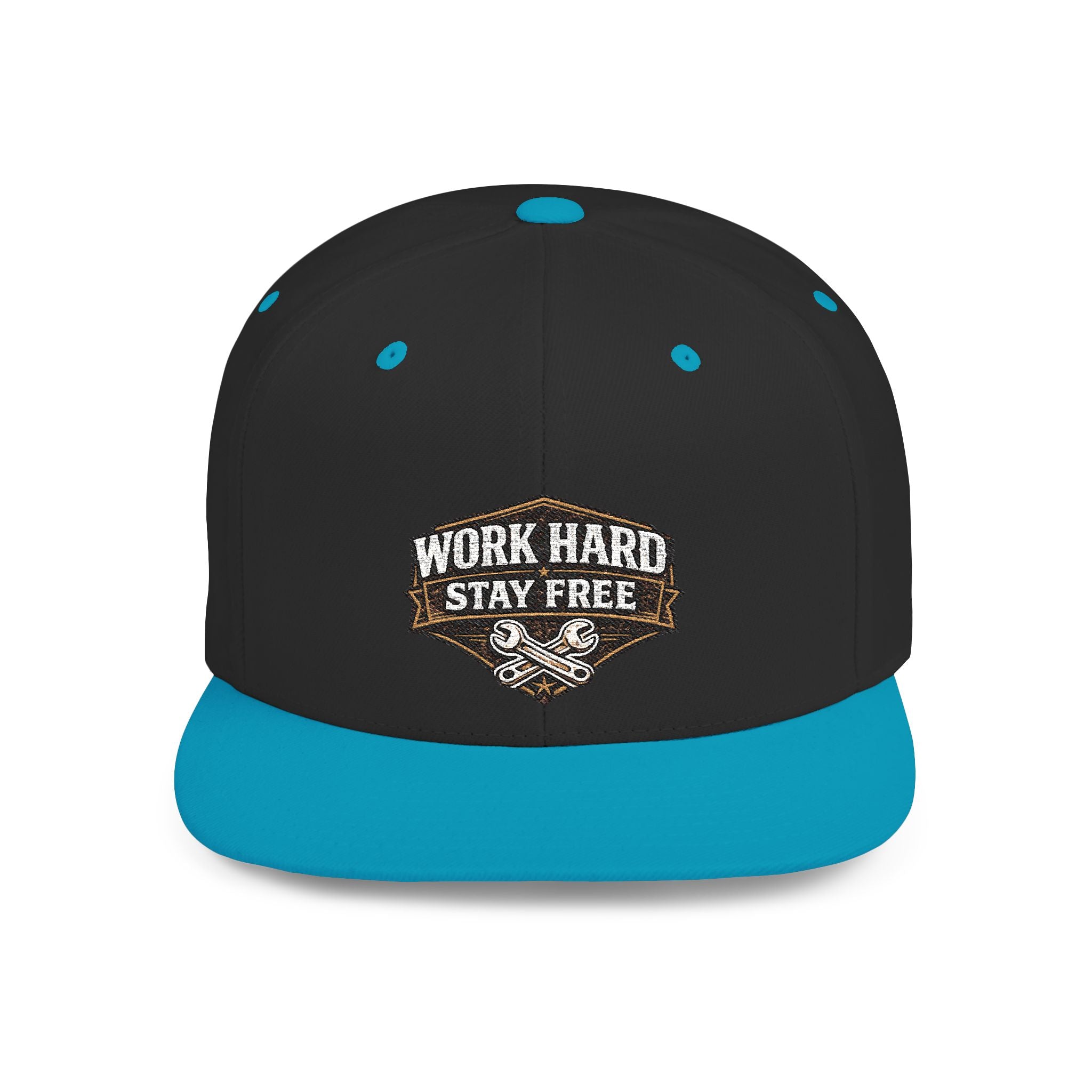 "Work Hard Stay Free" Snapback Hat