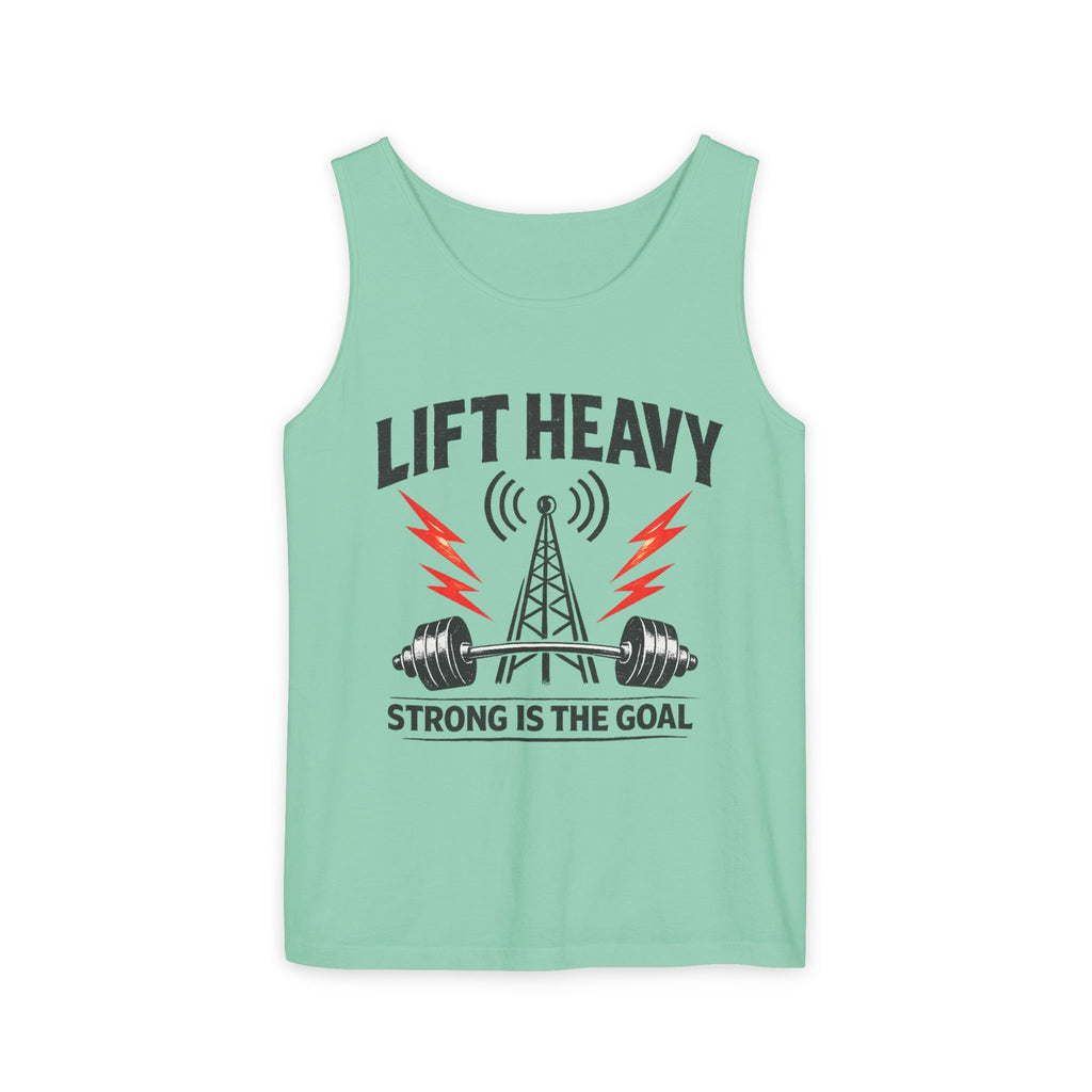"Lift Heavy, Strong Is The Goal" Tank Top