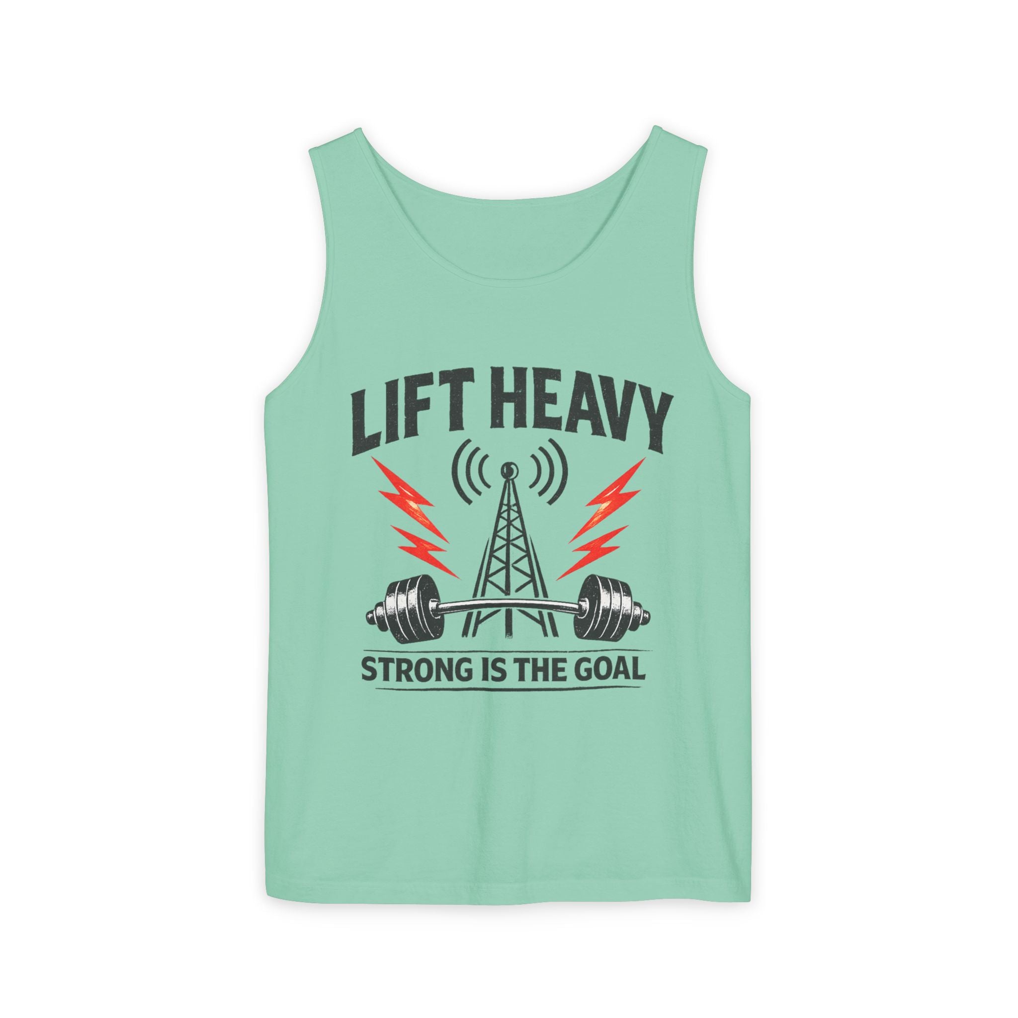 "Lift Heavy, Strong Is The Goal" Tank Top