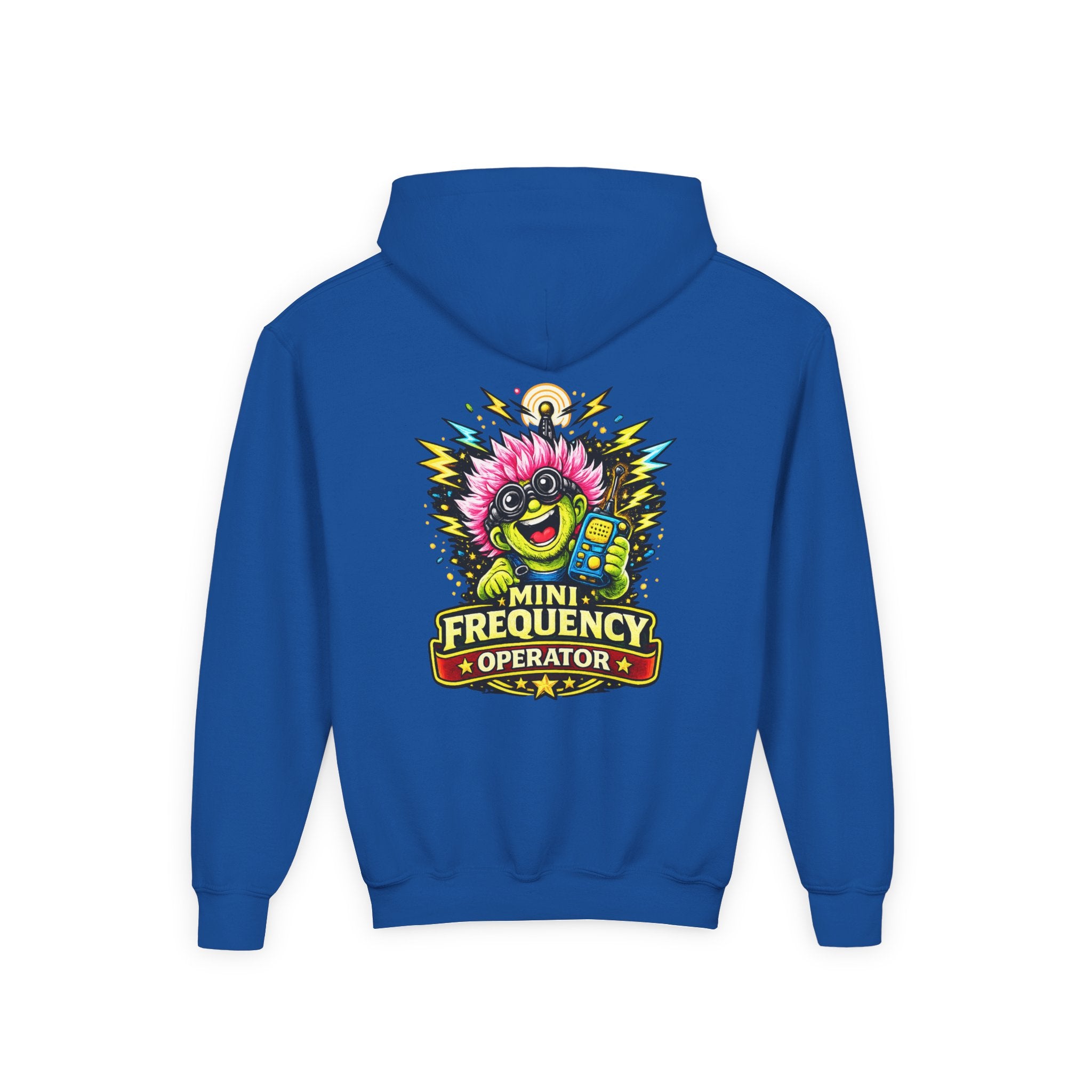 'Mini Frequency Operator' Youth Hoodie