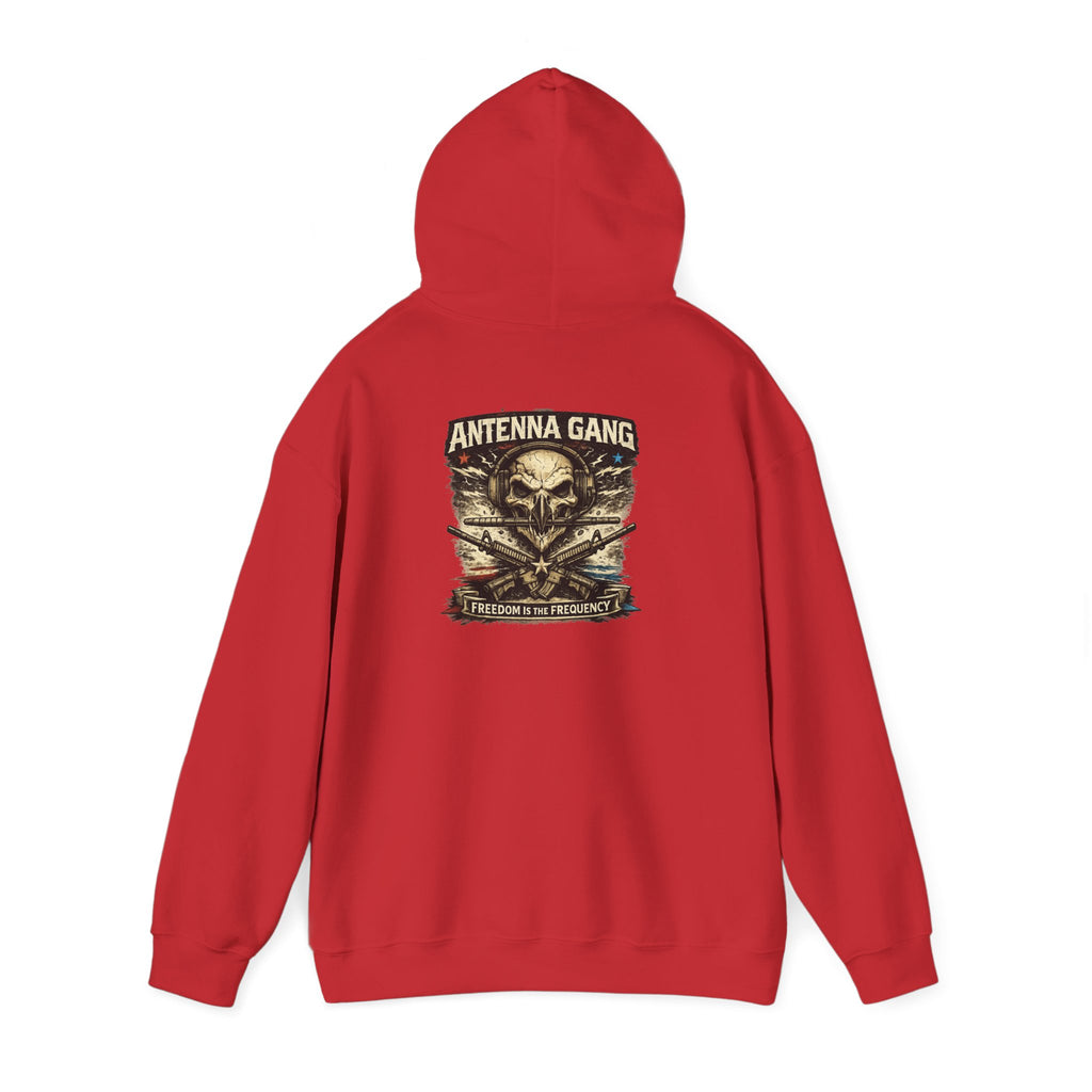 Antenna Gang Skull & Crossed Rifles Hoodie
