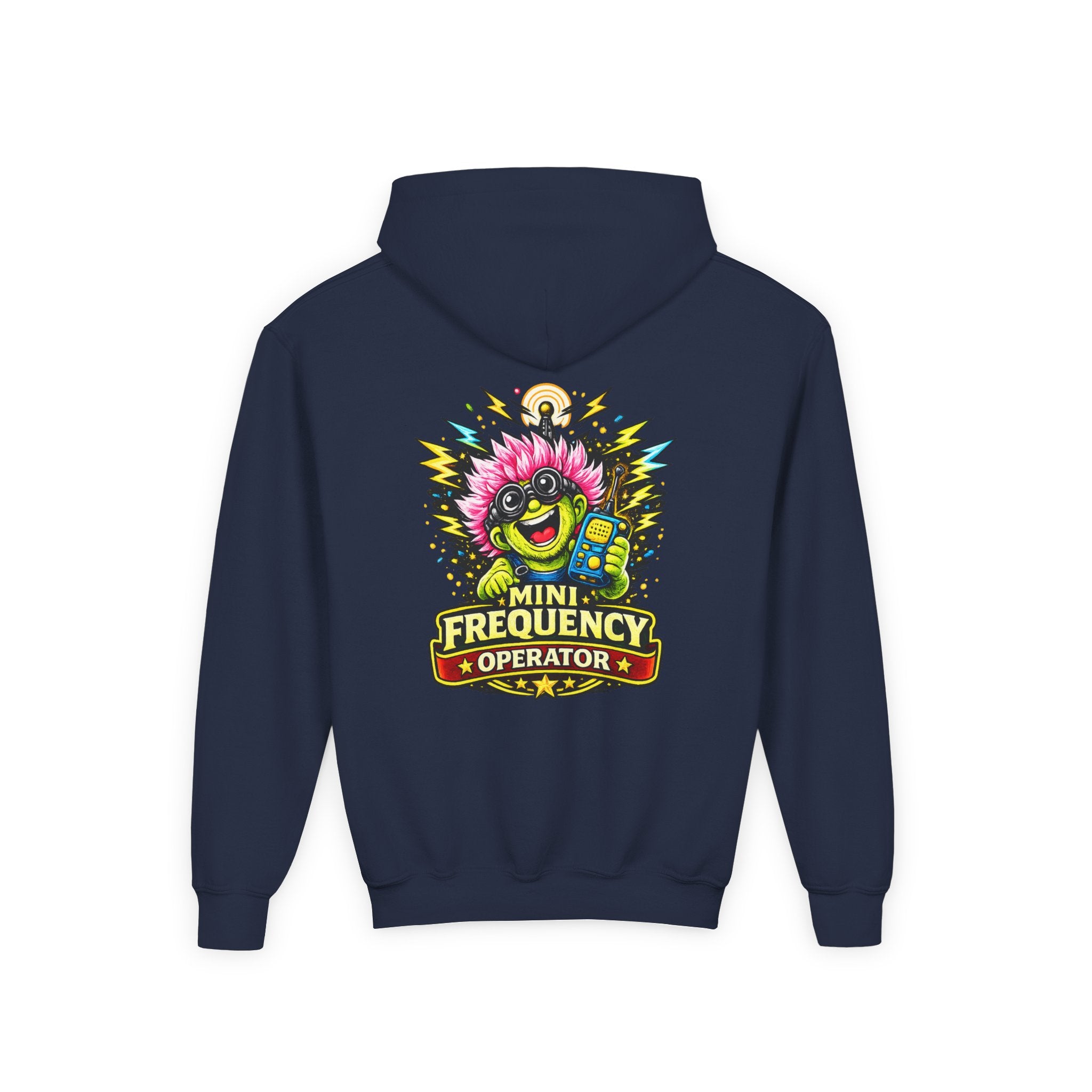 'Mini Frequency Operator' Youth Hoodie