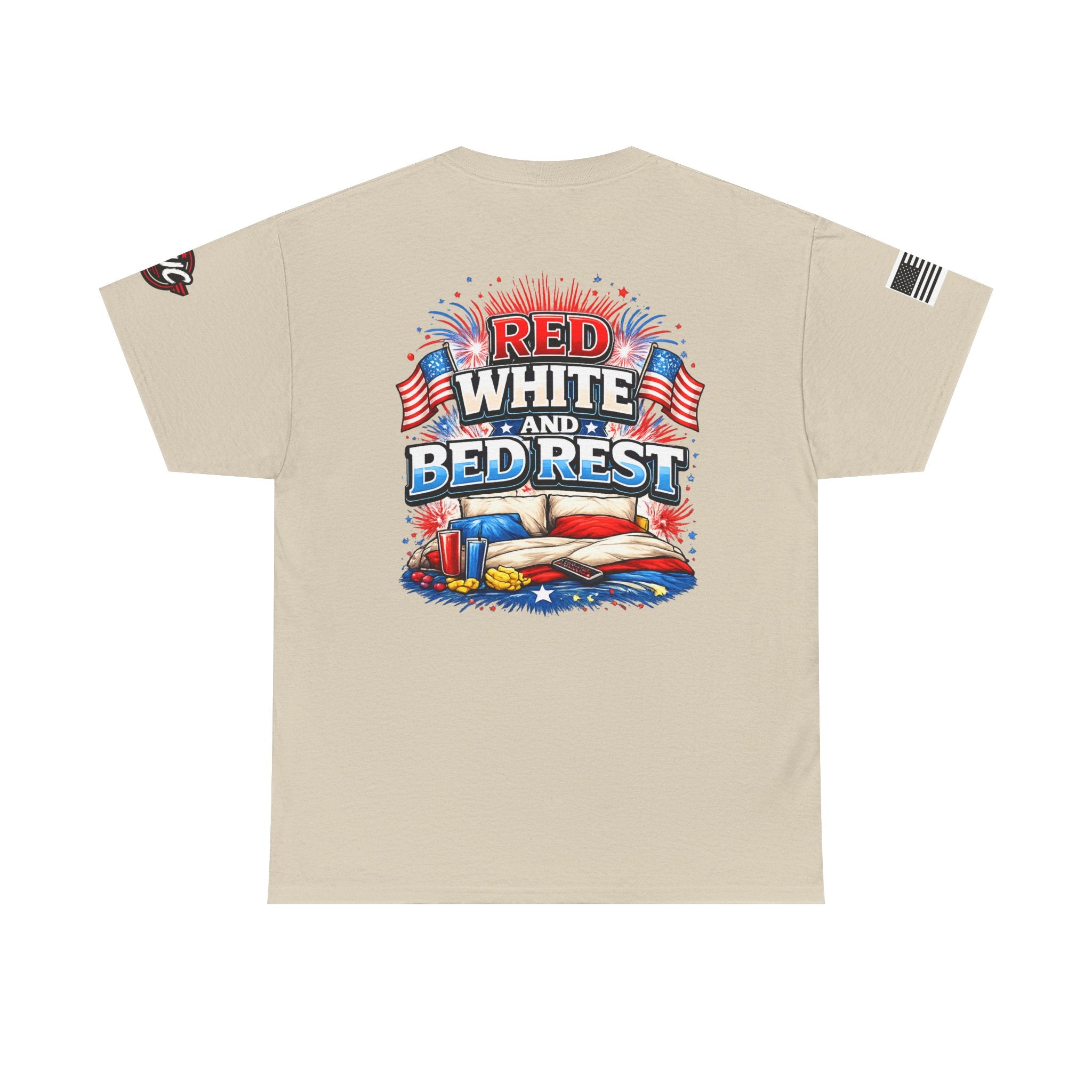 Patriotic 'Red White and Bed Rest' T-Shirt