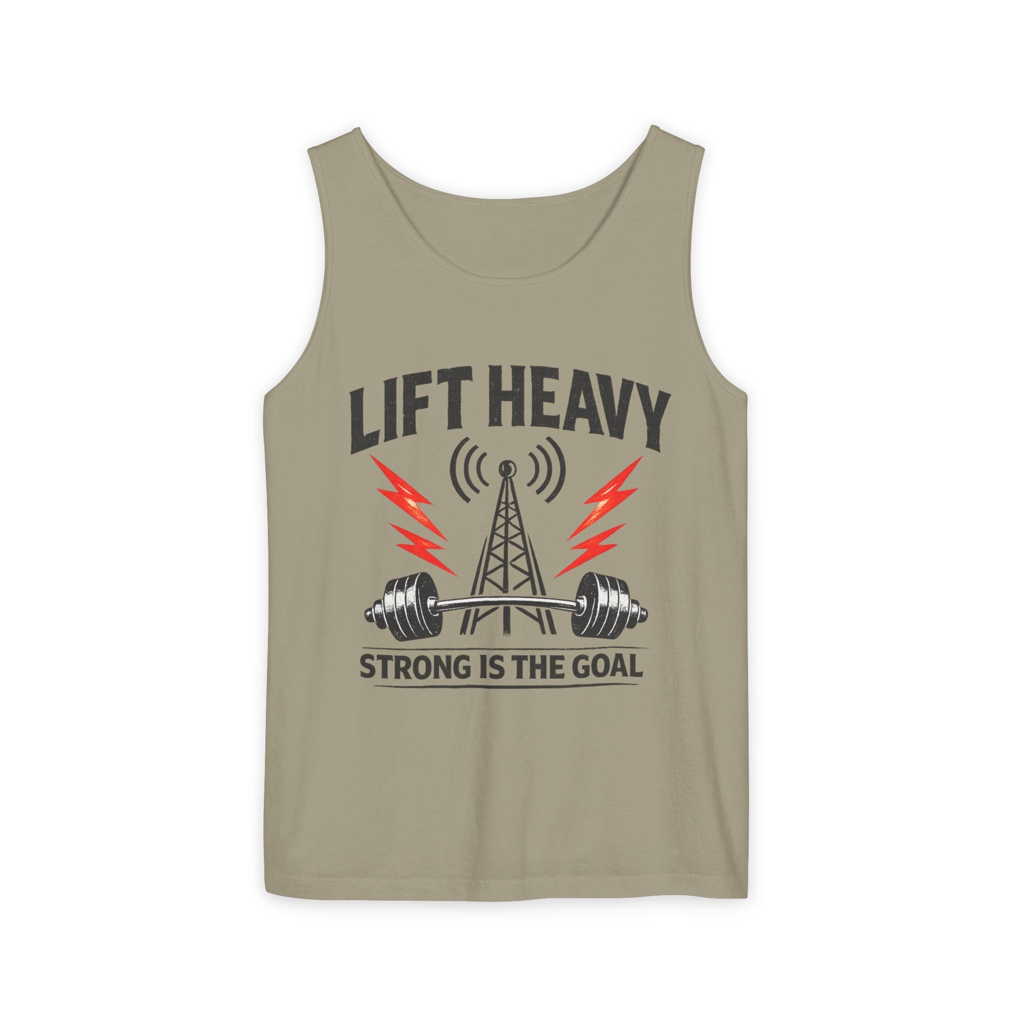 "Lift Heavy, Strong Is The Goal" Tank Top