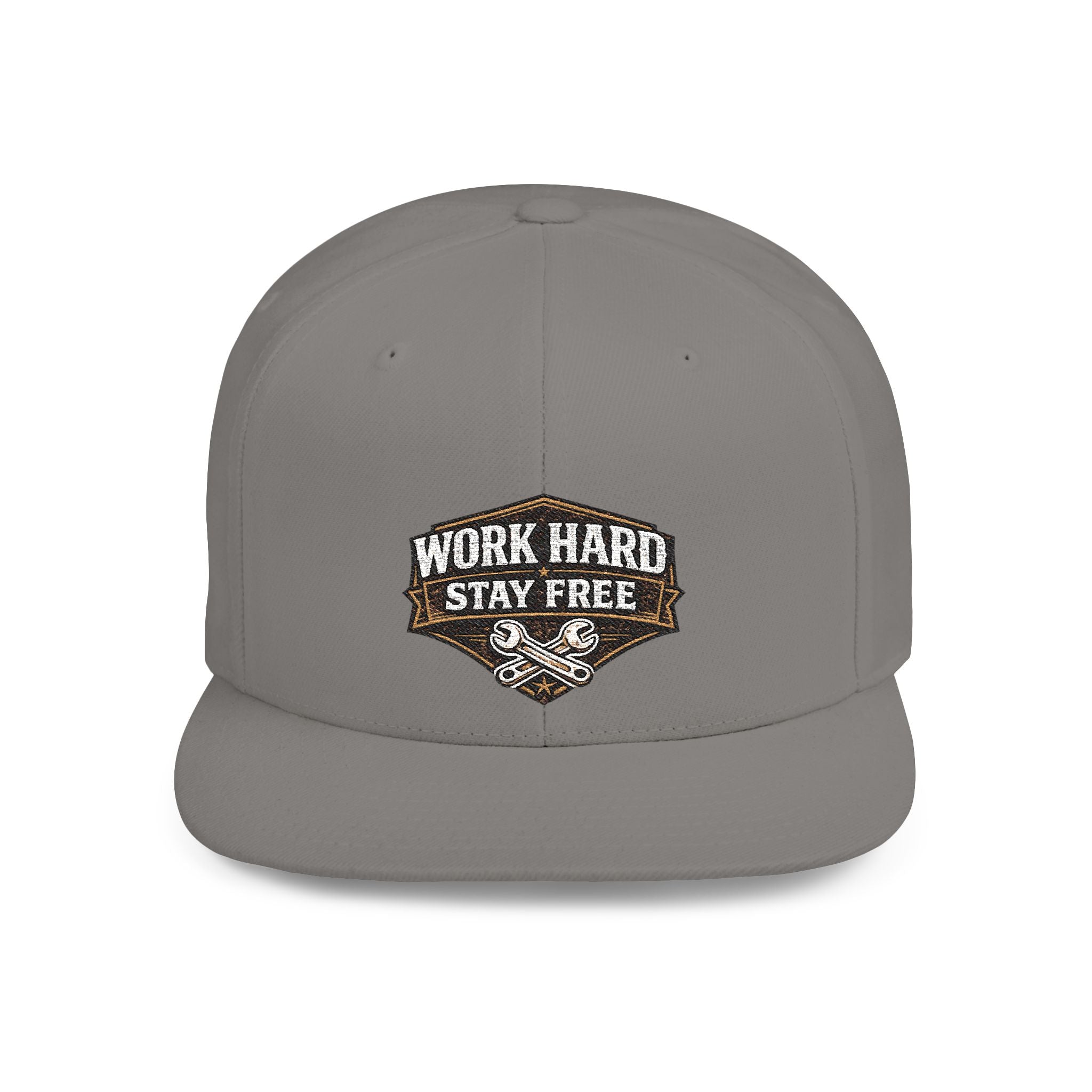 "Work Hard Stay Free" Snapback Hat
