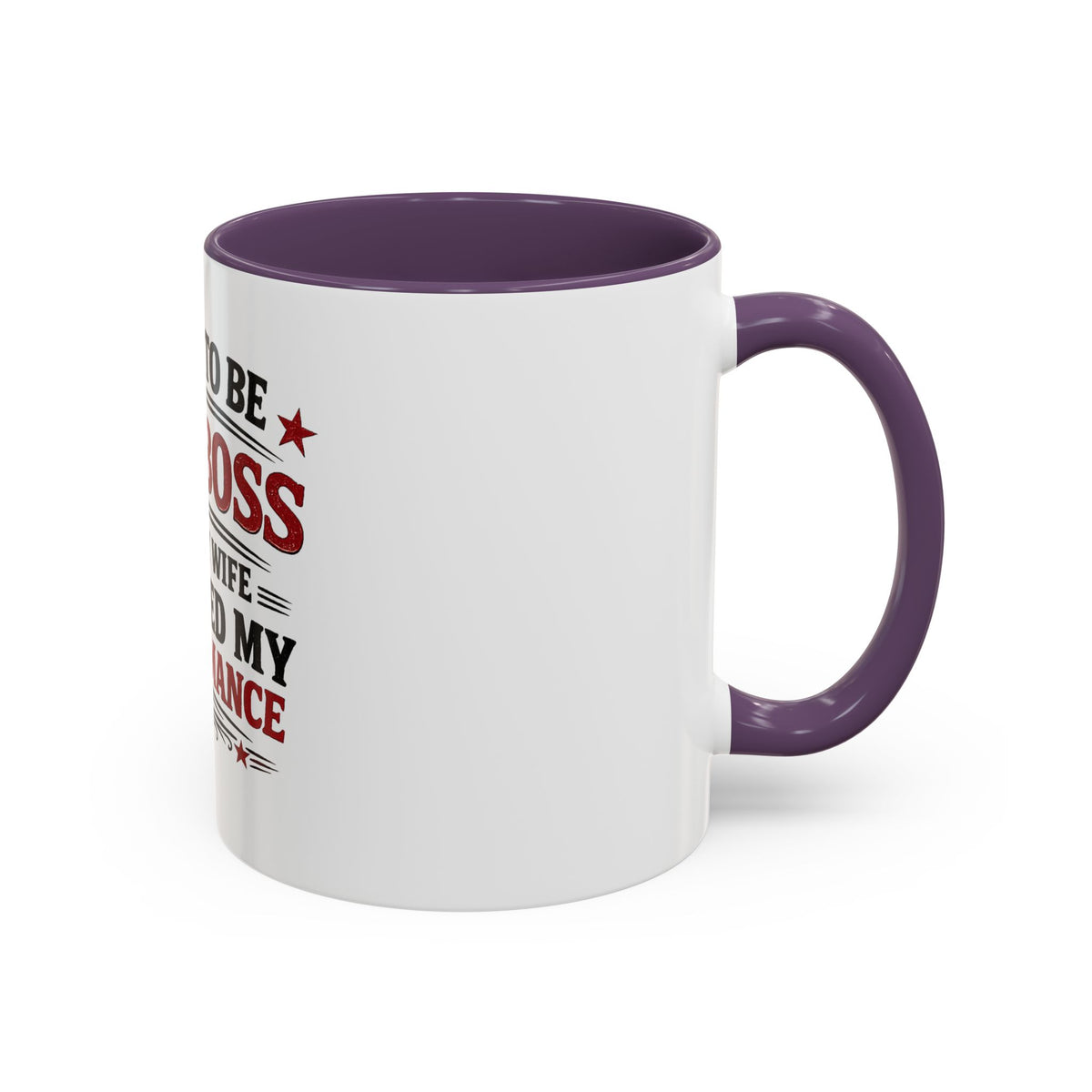 'I Used to Be The Boss' Coffee Mug