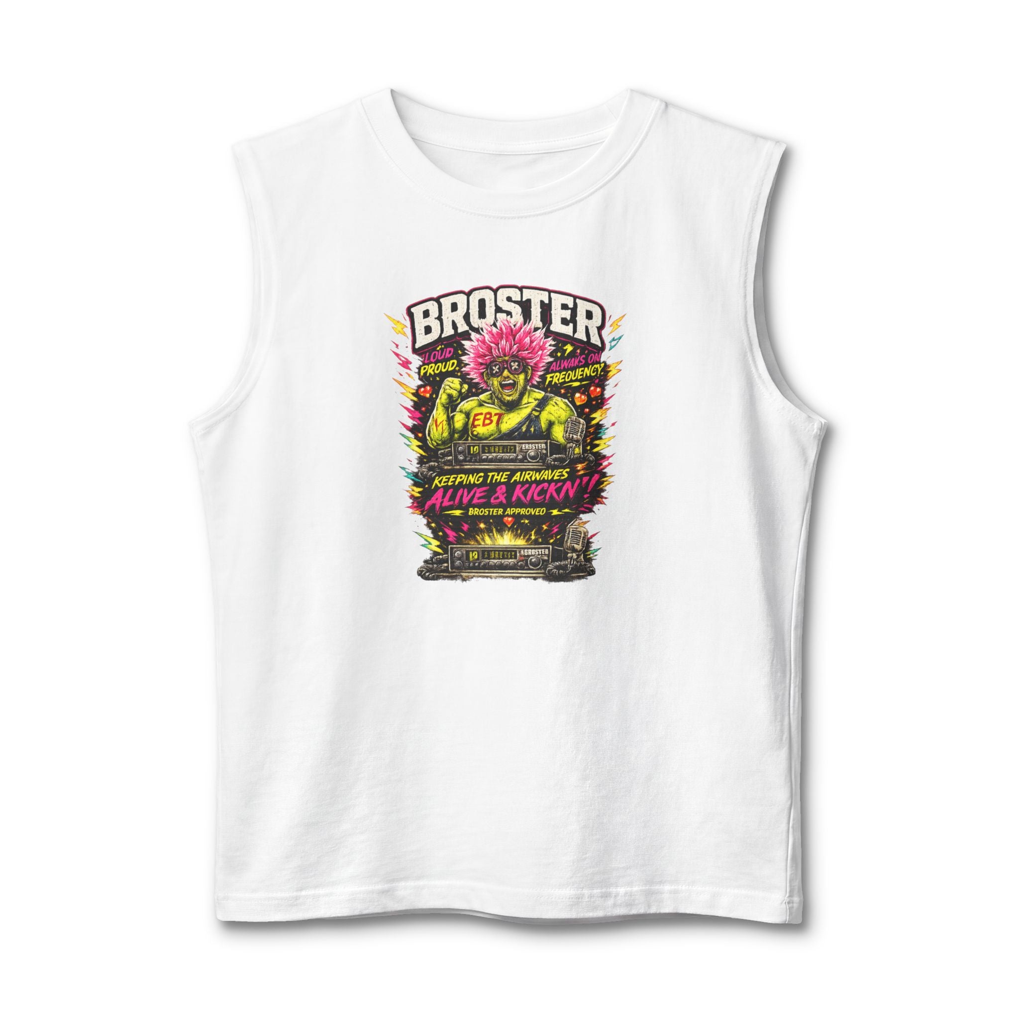 Broster Live & Kickin' Muscle Tank