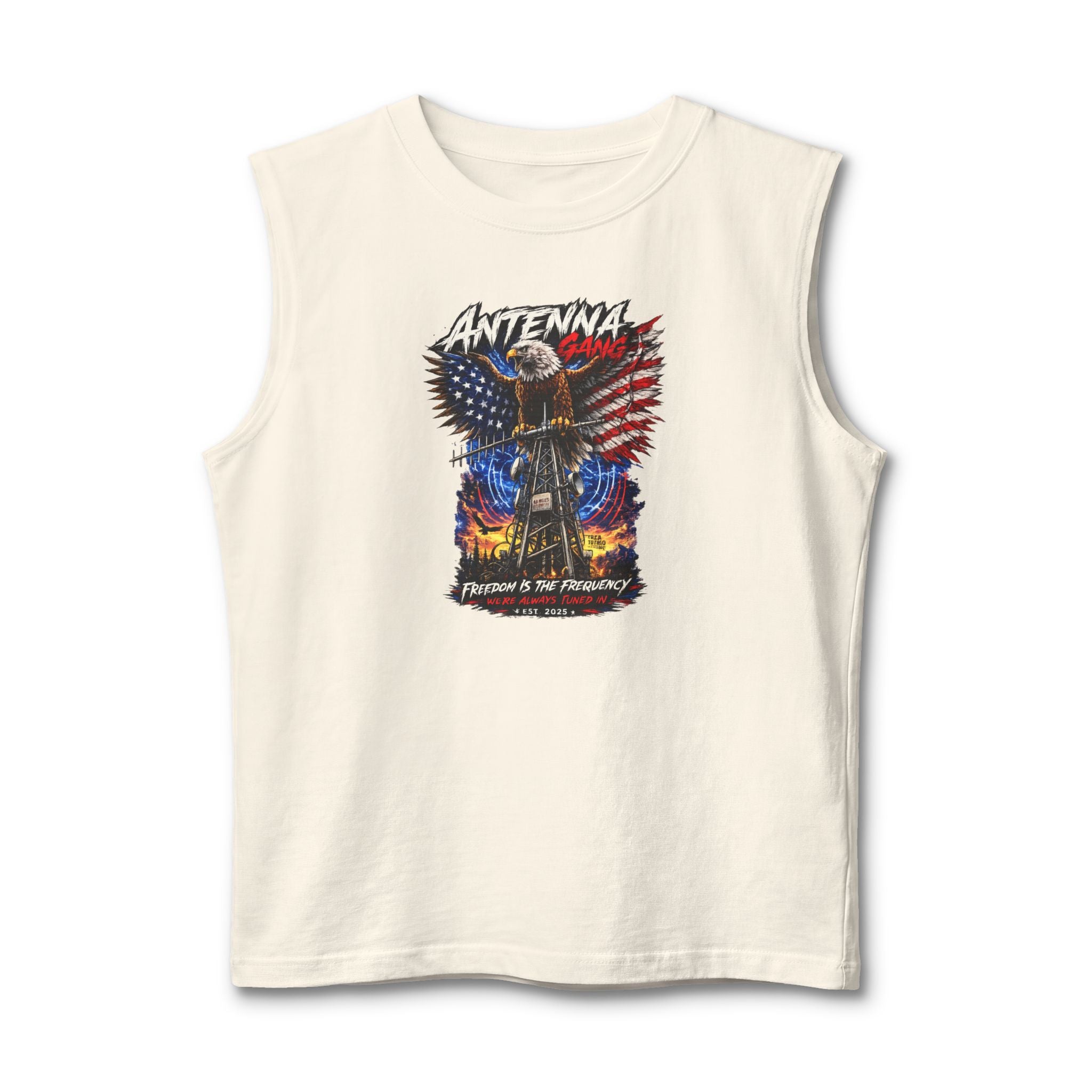 Antenna Gang Eagle Muscle Tank