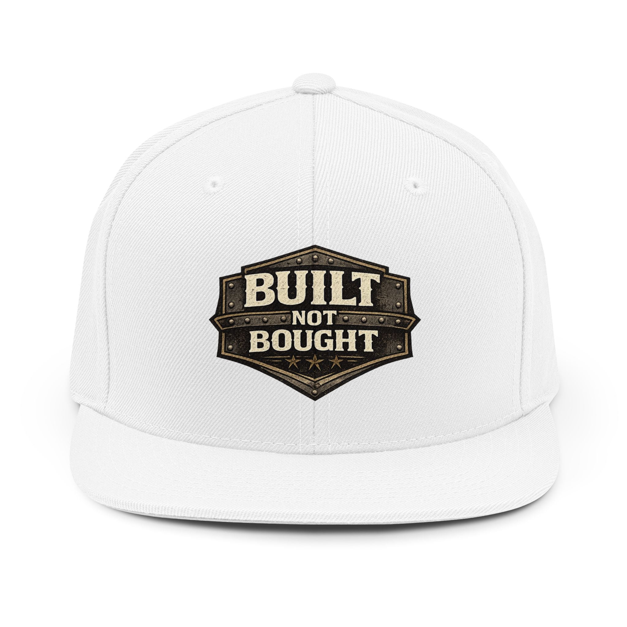 Built Not Bought Snapback Hat