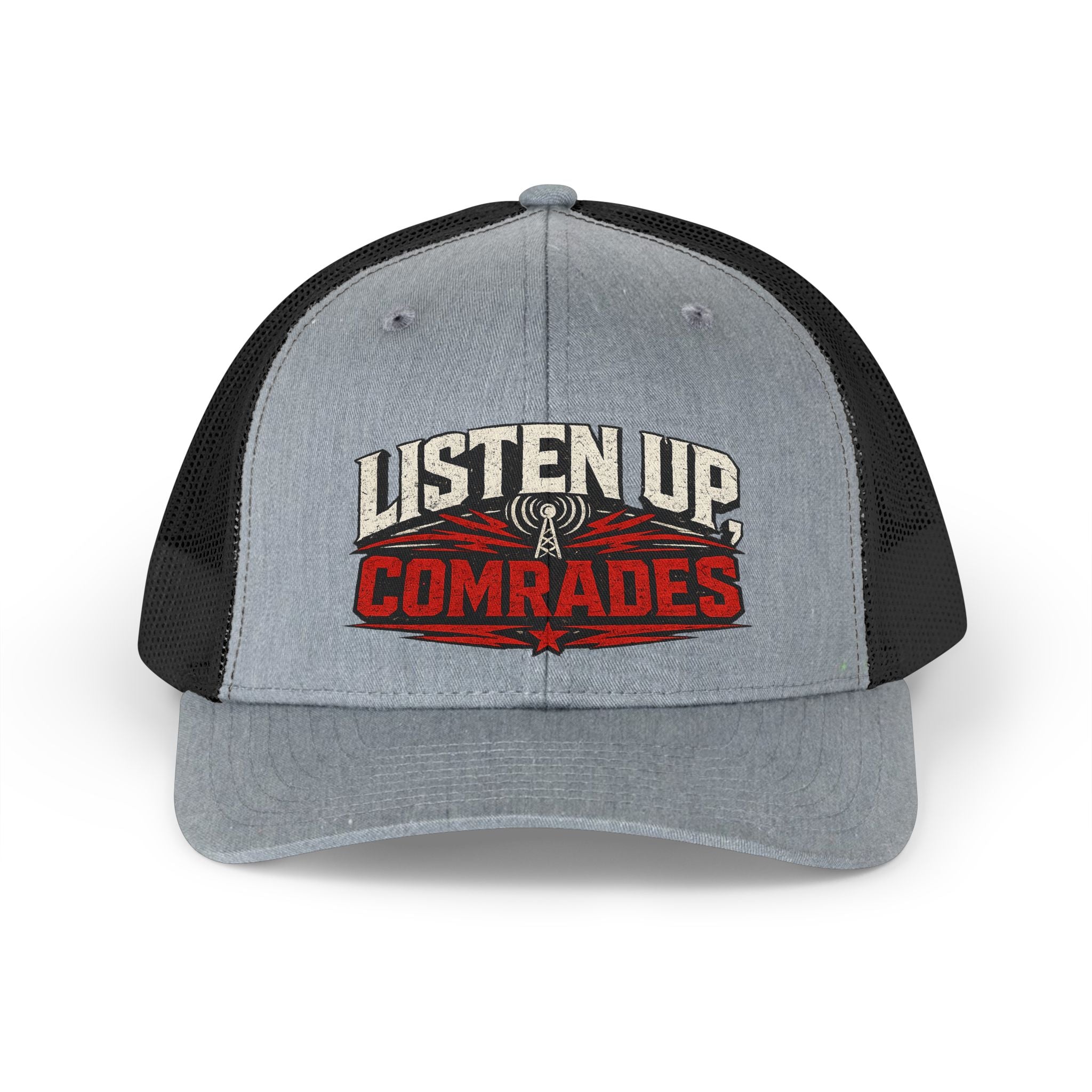 Listen Up Comrades Mesh Hat