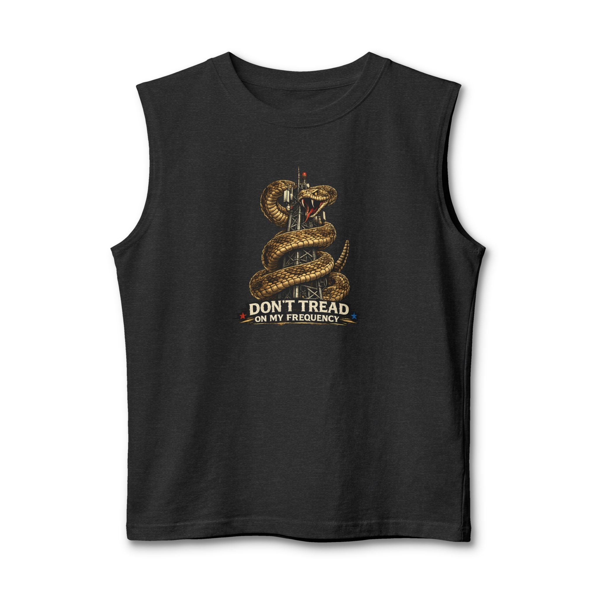 Don't Tread On My Frequency Muscle Tank