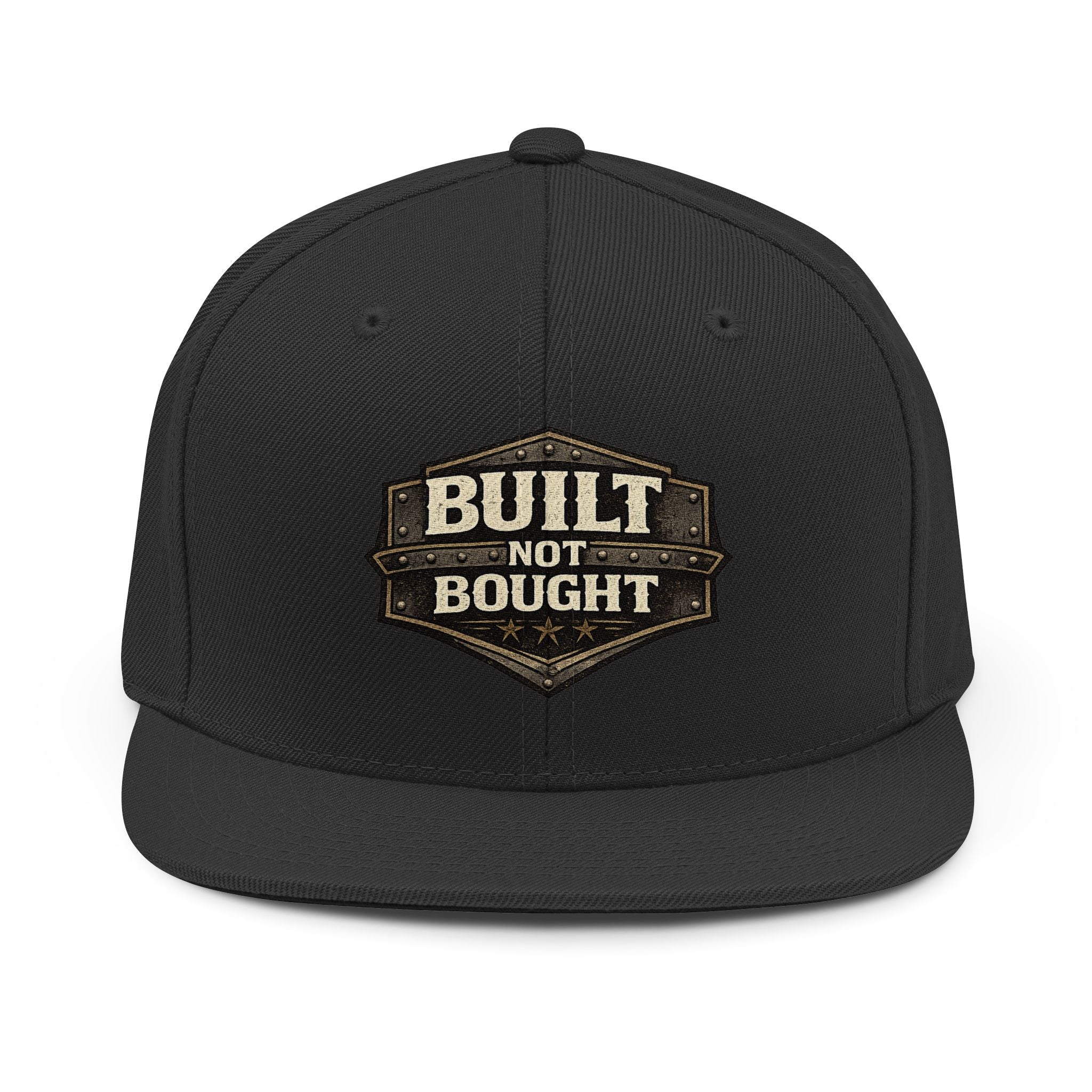 Built Not Bought Snapback Hat