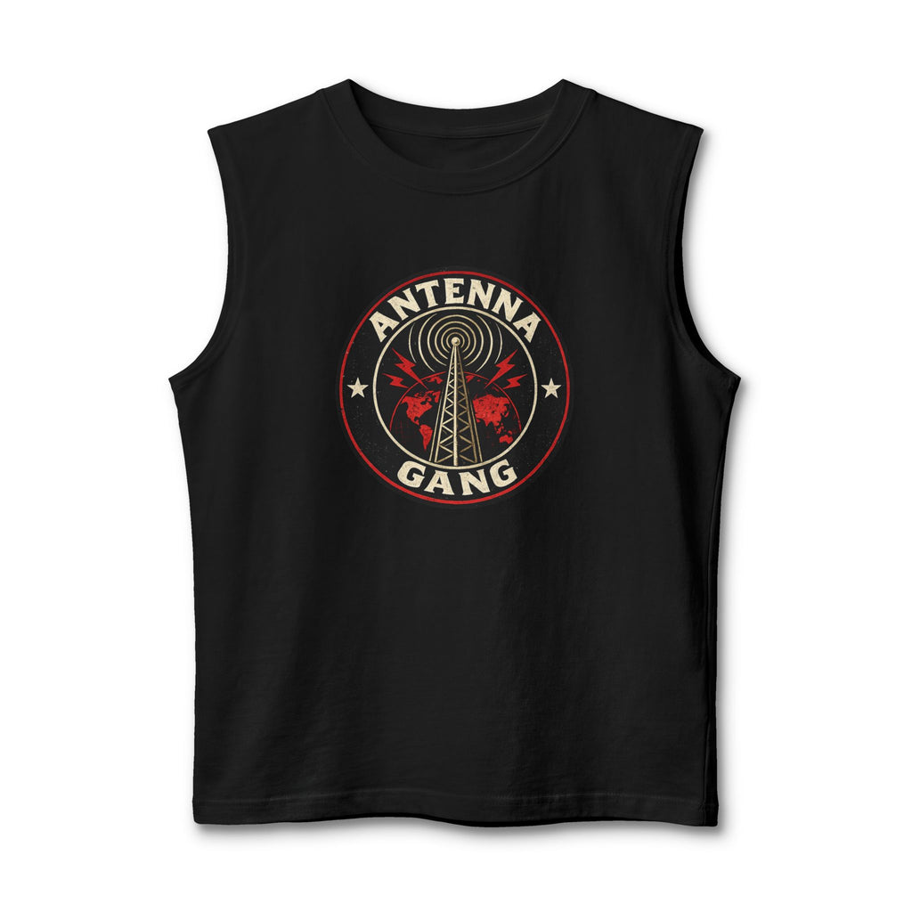 Antenna Gang Radio Tower Muscle Tank