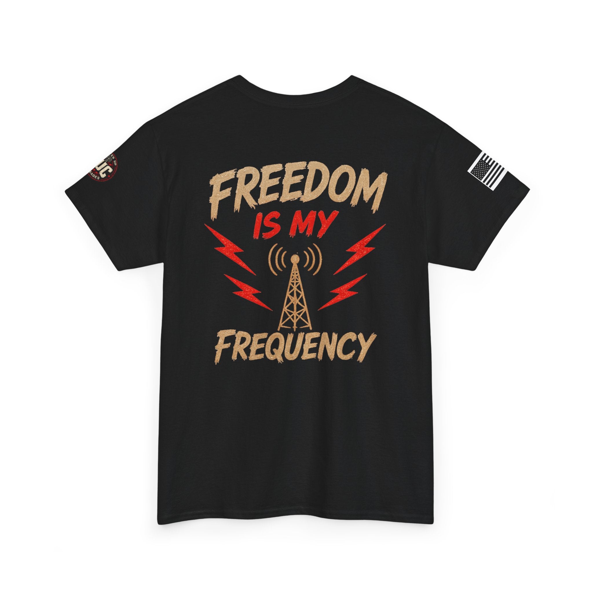 Freedom Is My Frequency Graphic T-Shirt