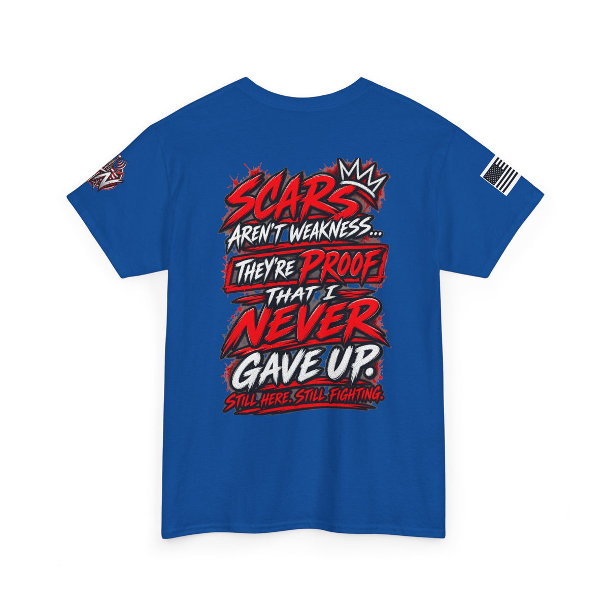 Scars Aren't Weakness Tee — Inspirational Men's/Women's Motivational T-Shirt